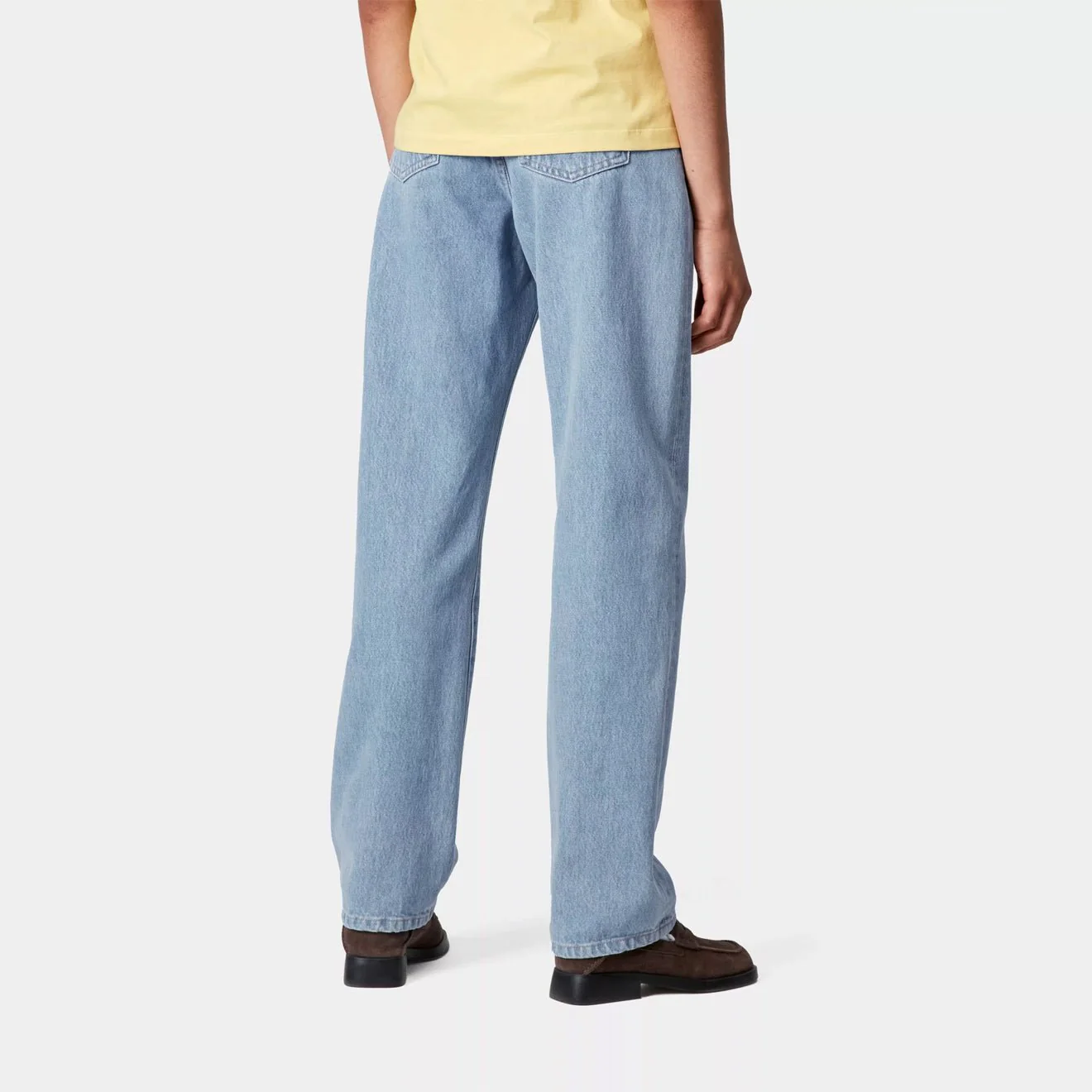 Carhartt WIP Womens Noxon Pant Blue Stone Bleached - Image 5