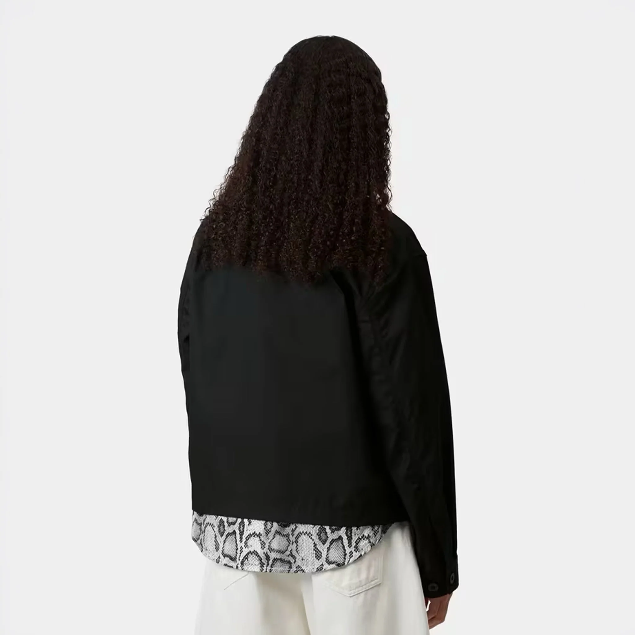 Carhartt WIP Womens Postal Jacket Black / Wax - Image 4