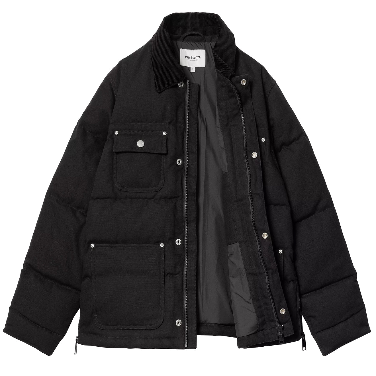 Carhartt WIP Womens Rayley Jacket Black - Image 3