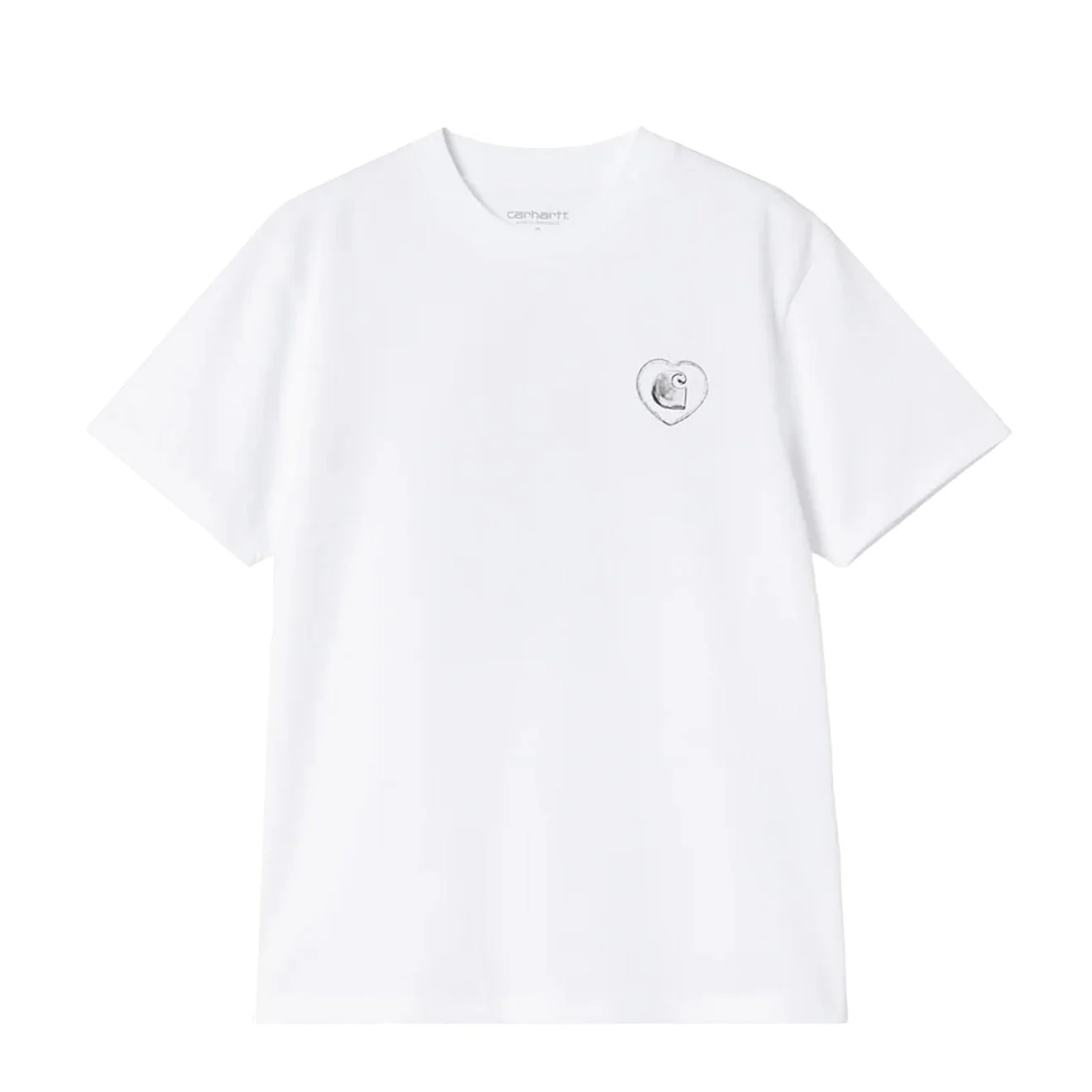 Carhartt WIP Womens S/S Hearts Of Hartts T-S White