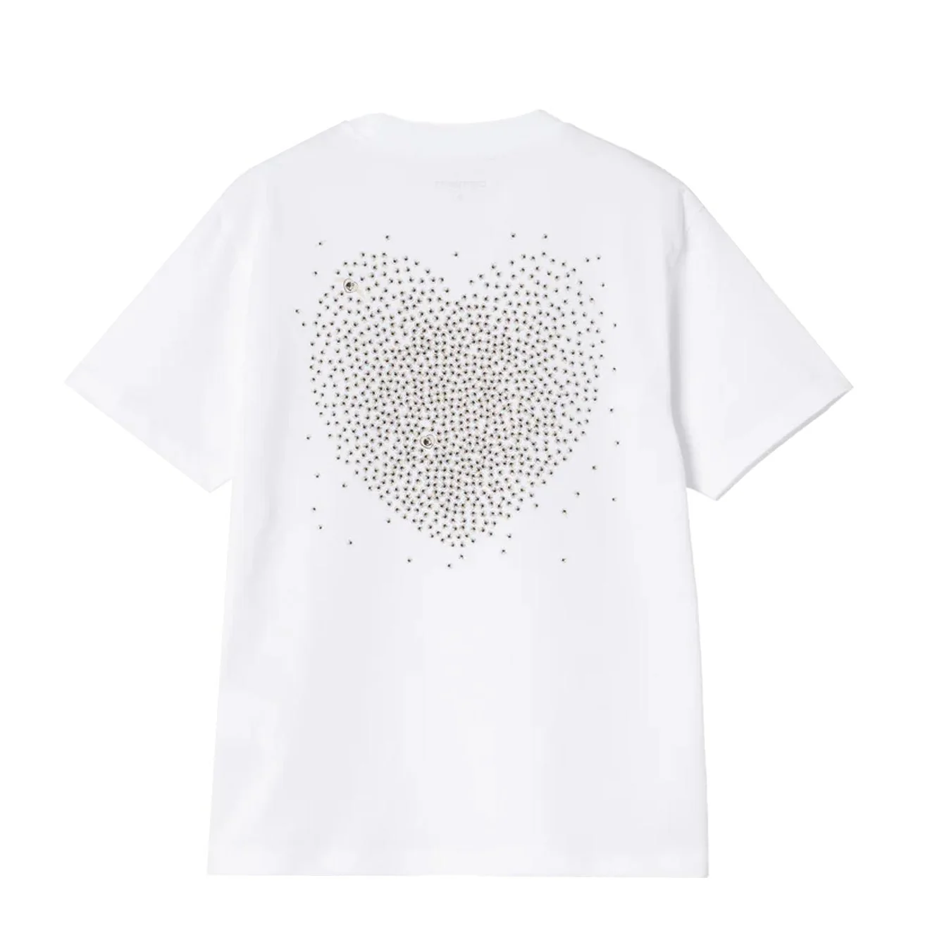 Carhartt WIP Womens S/S Hearts Of Hartts T-S White - Image 2
