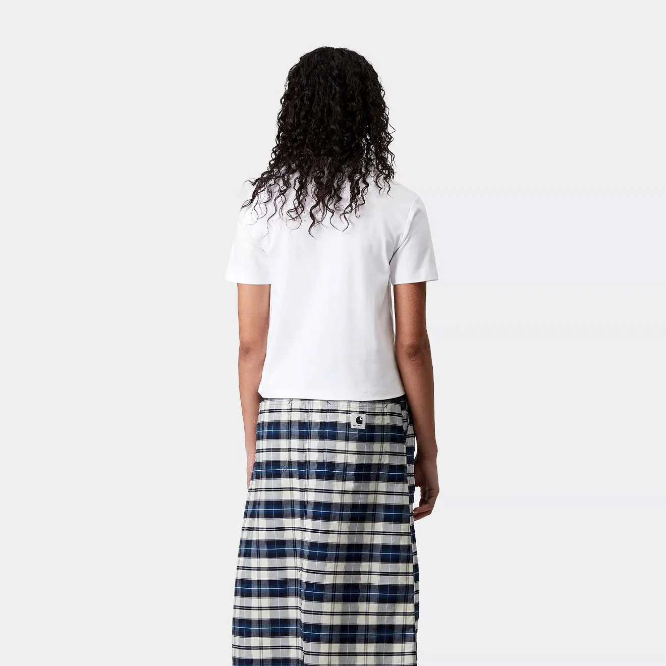 Carhartt WIP Womens S/S Luca T-Shirt White - Image 4