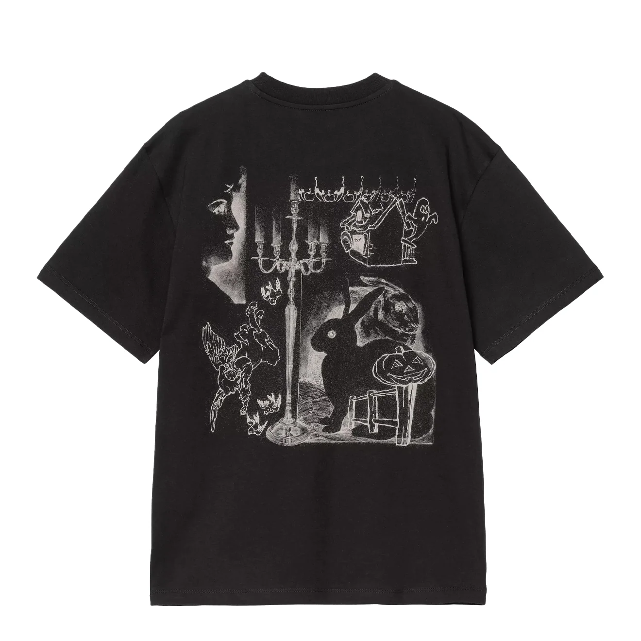 Carhartt WIP Womens S/S Okniceok T-Shirt Black - Image 2
