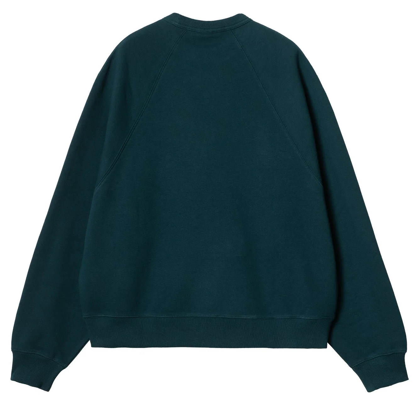 Carhartt WIP Womens Signature Sweat Duck Blue / White - Image 2
