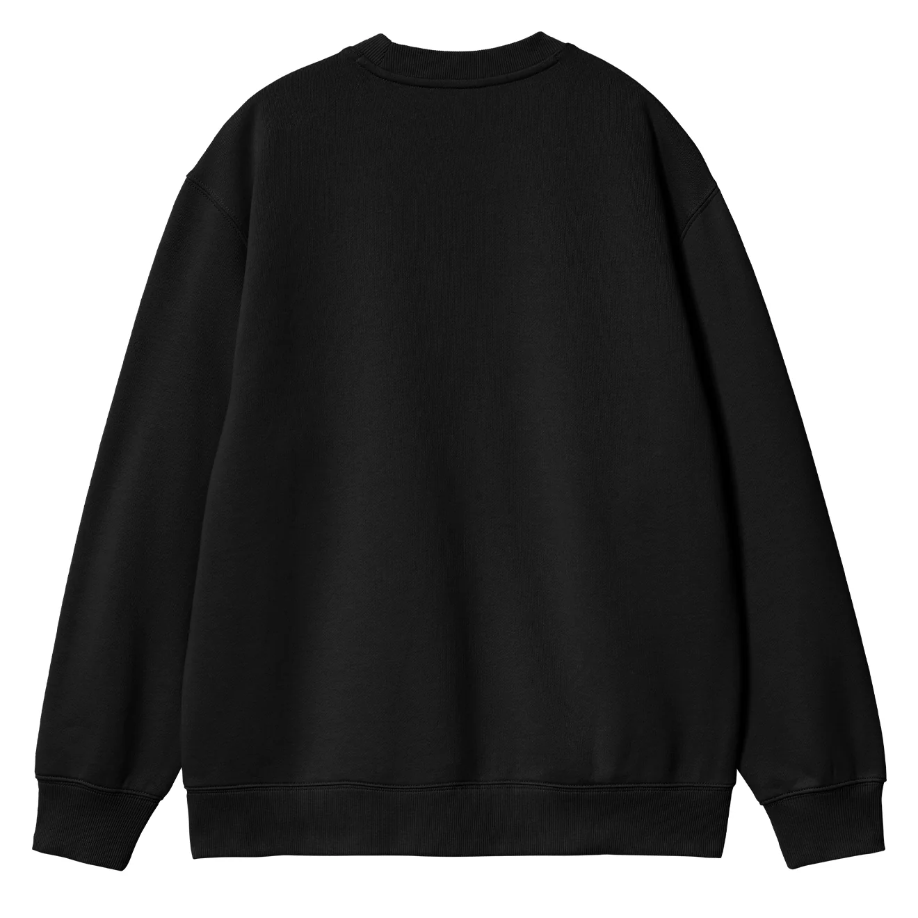 Carhartt WIP Womens Sweat Black / White - Image 2