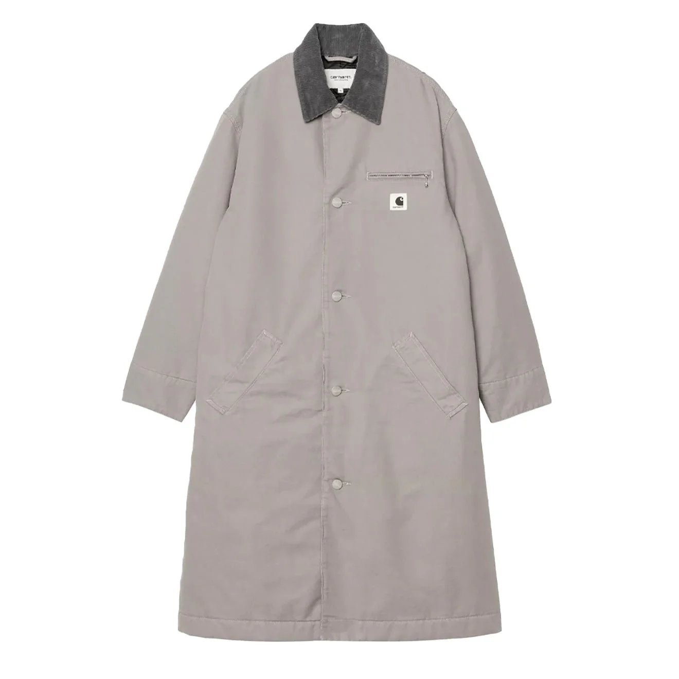 Carhartt WIP Womens Webster Coat Yosemite / Graphite Stone Washed