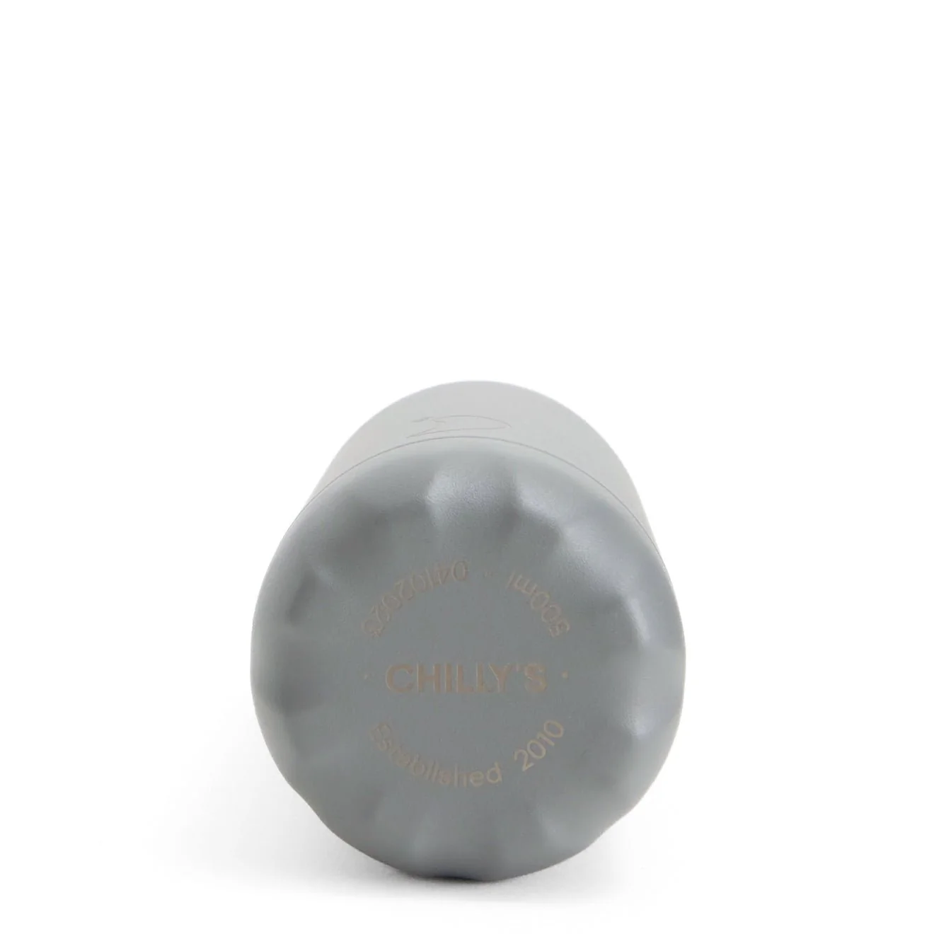 Chillys 500ml Water Bottle Monochrome All Grey - Image 2