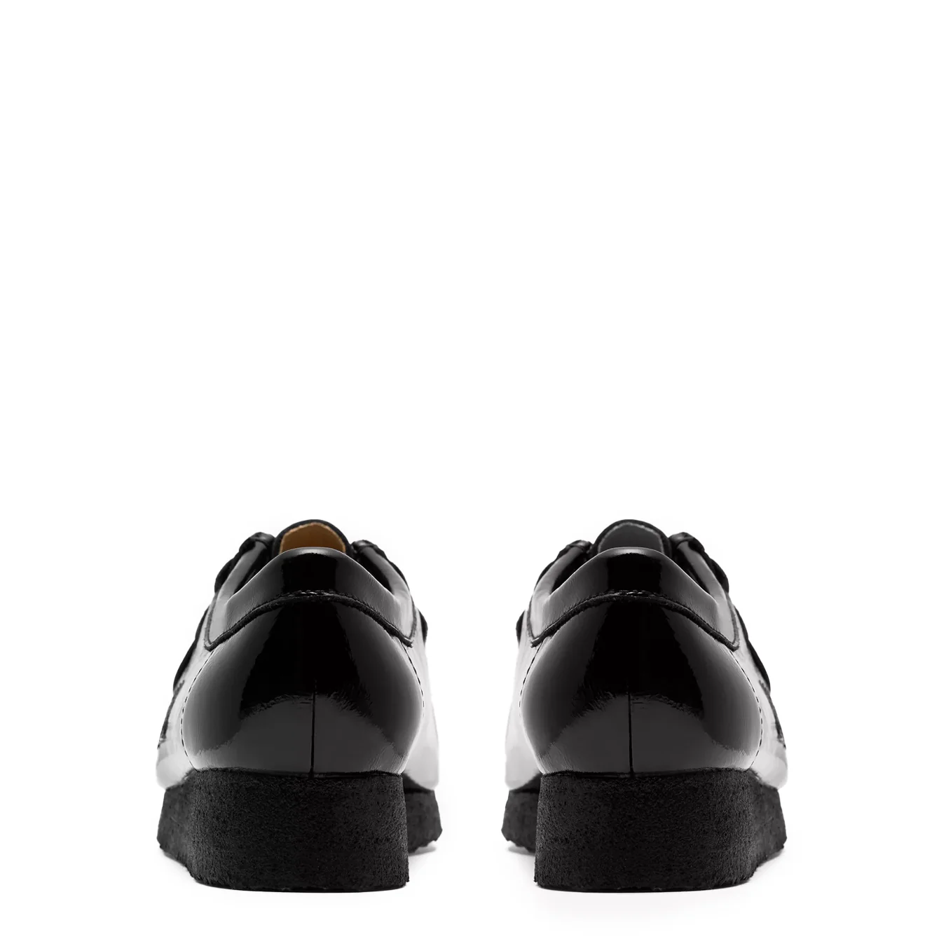 Clarks Originals Womens Wallabee Black Patent - Image 5