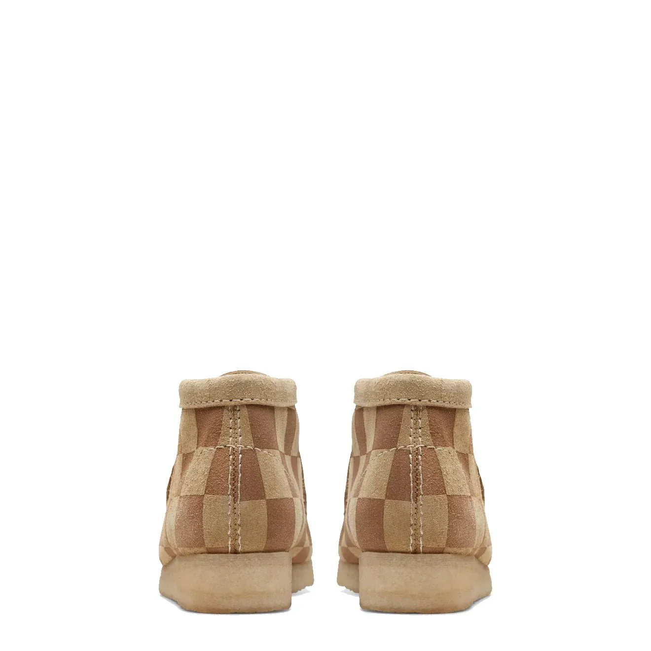 Clarks Originals Womens Wallabee Boot Maple Check - Image 4