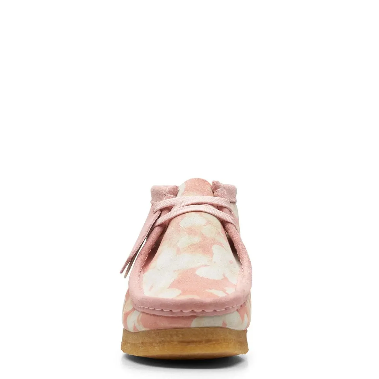 Clarks Originals Wallabee Boot Pink Floral - Image 3