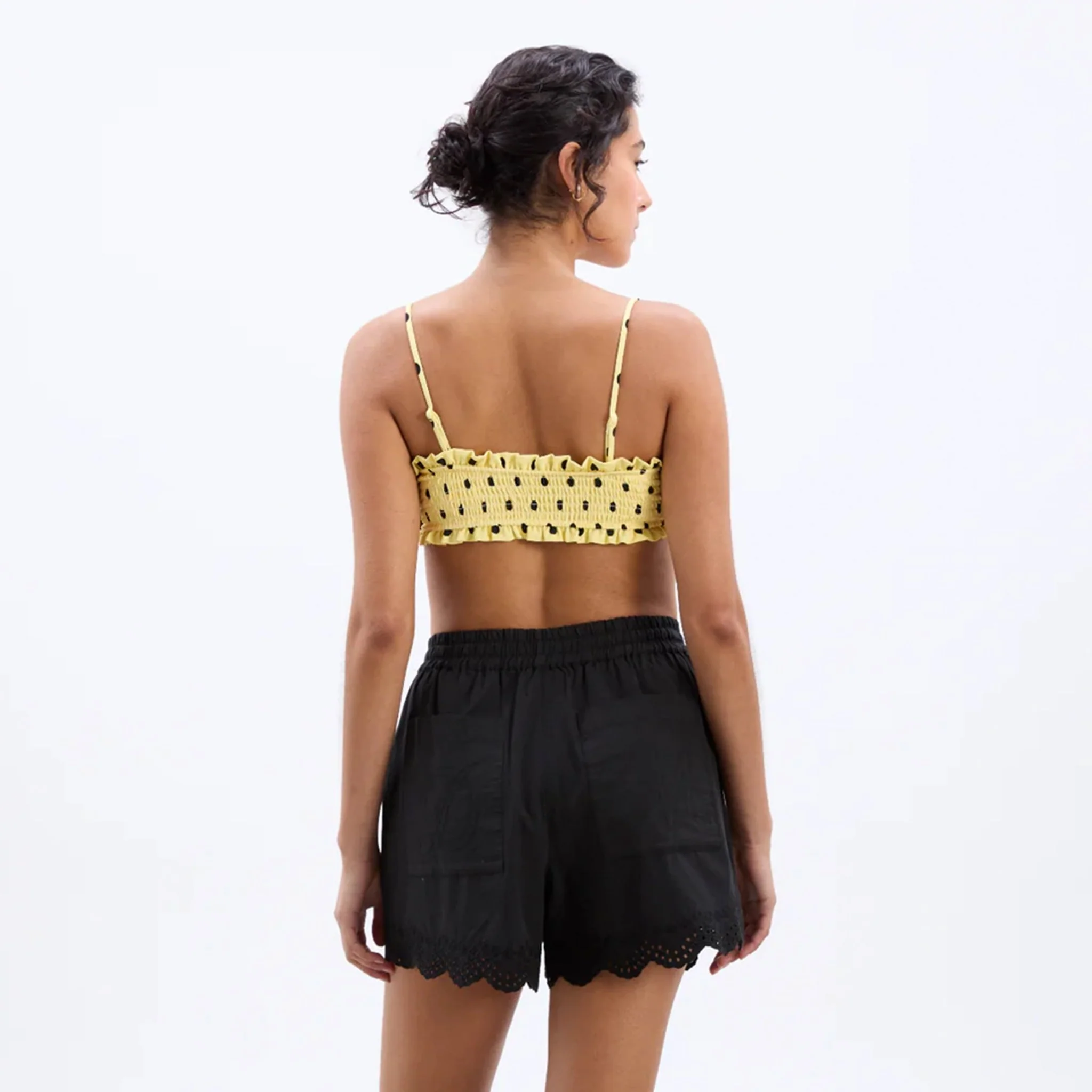 Damson Madder Blondey Shorts Black Embroidery - Image 5