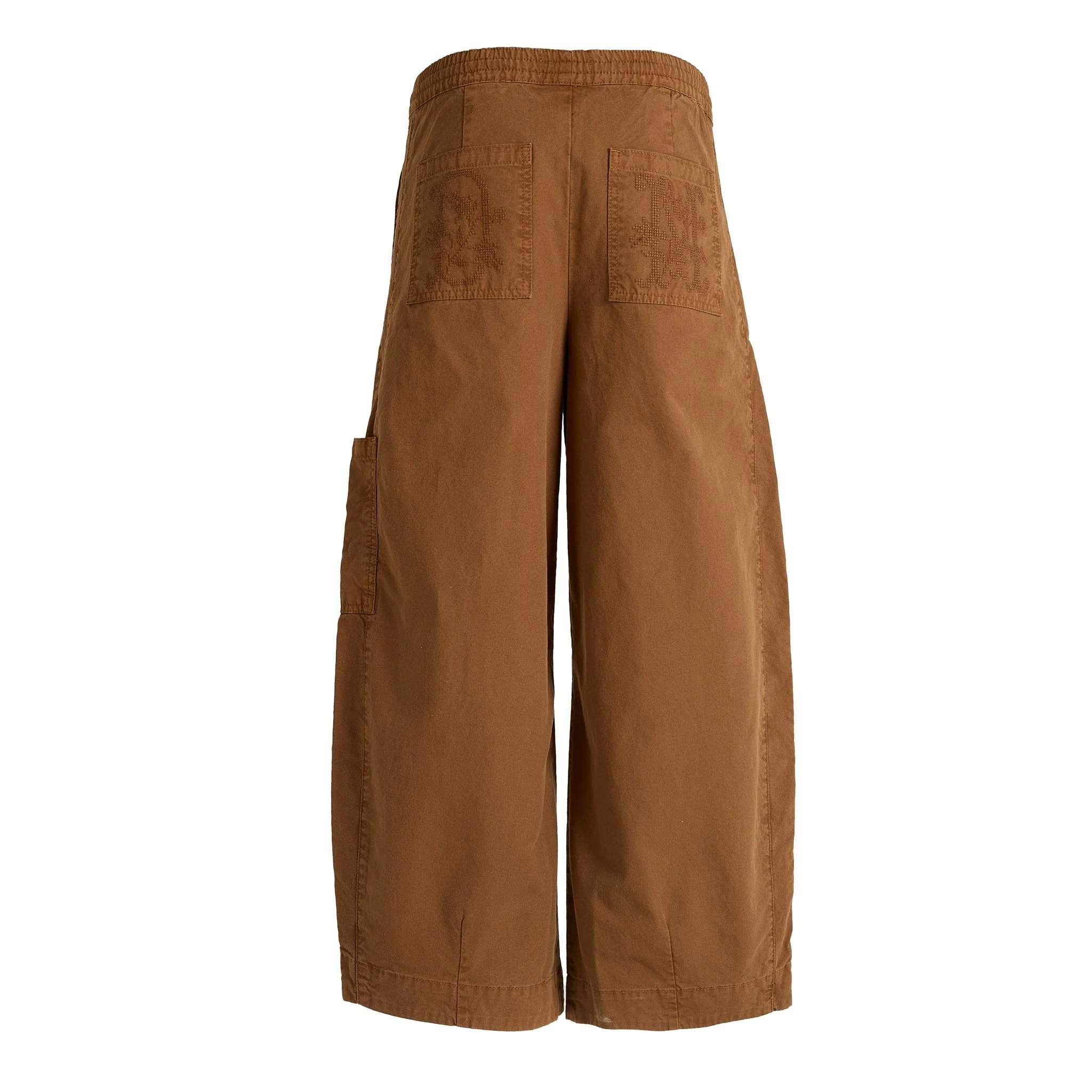 Damson Madder Felix Twill Trouser Caramel - Image 2