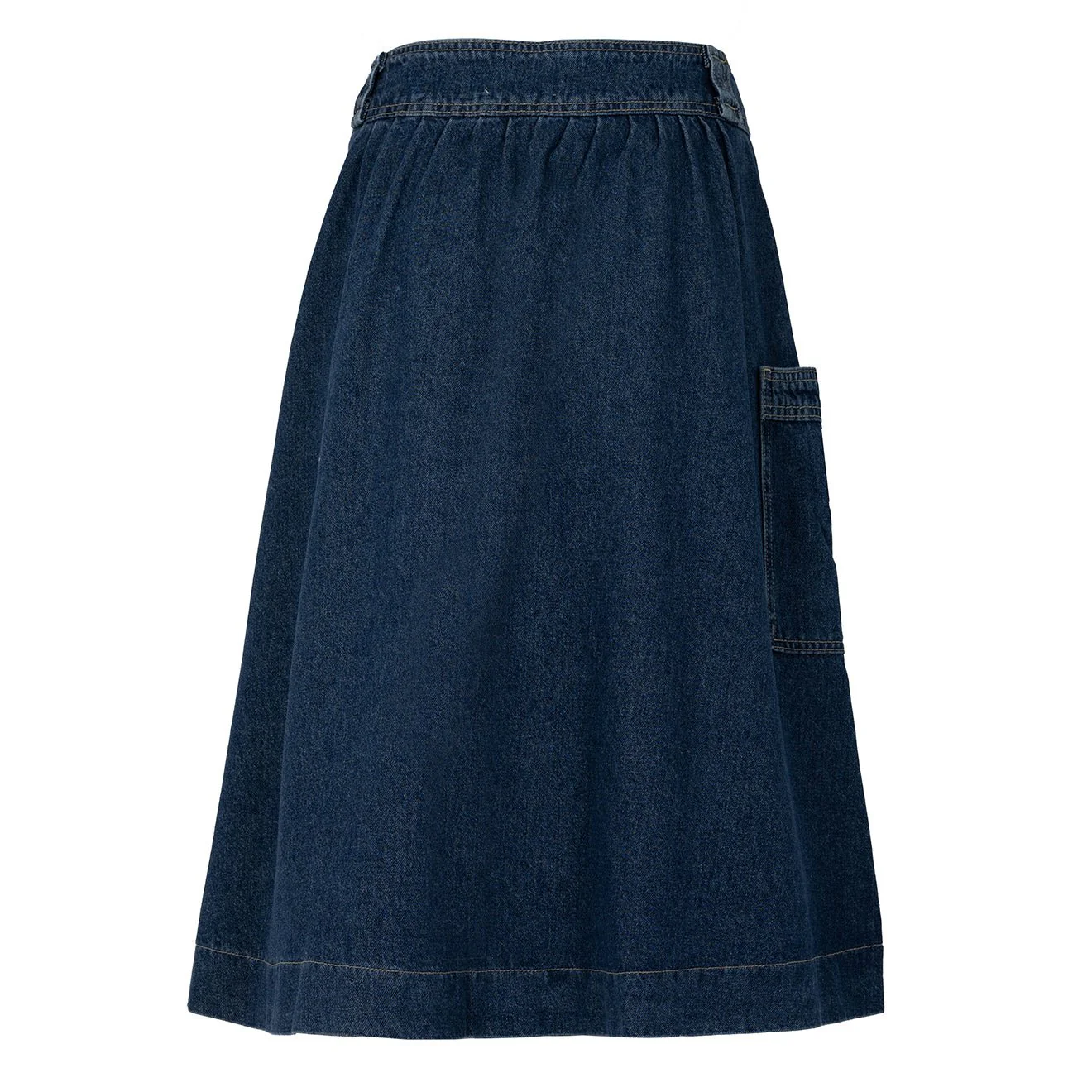 Damson Madder Hollis Midi Skirt Dallas Wash - Image 2