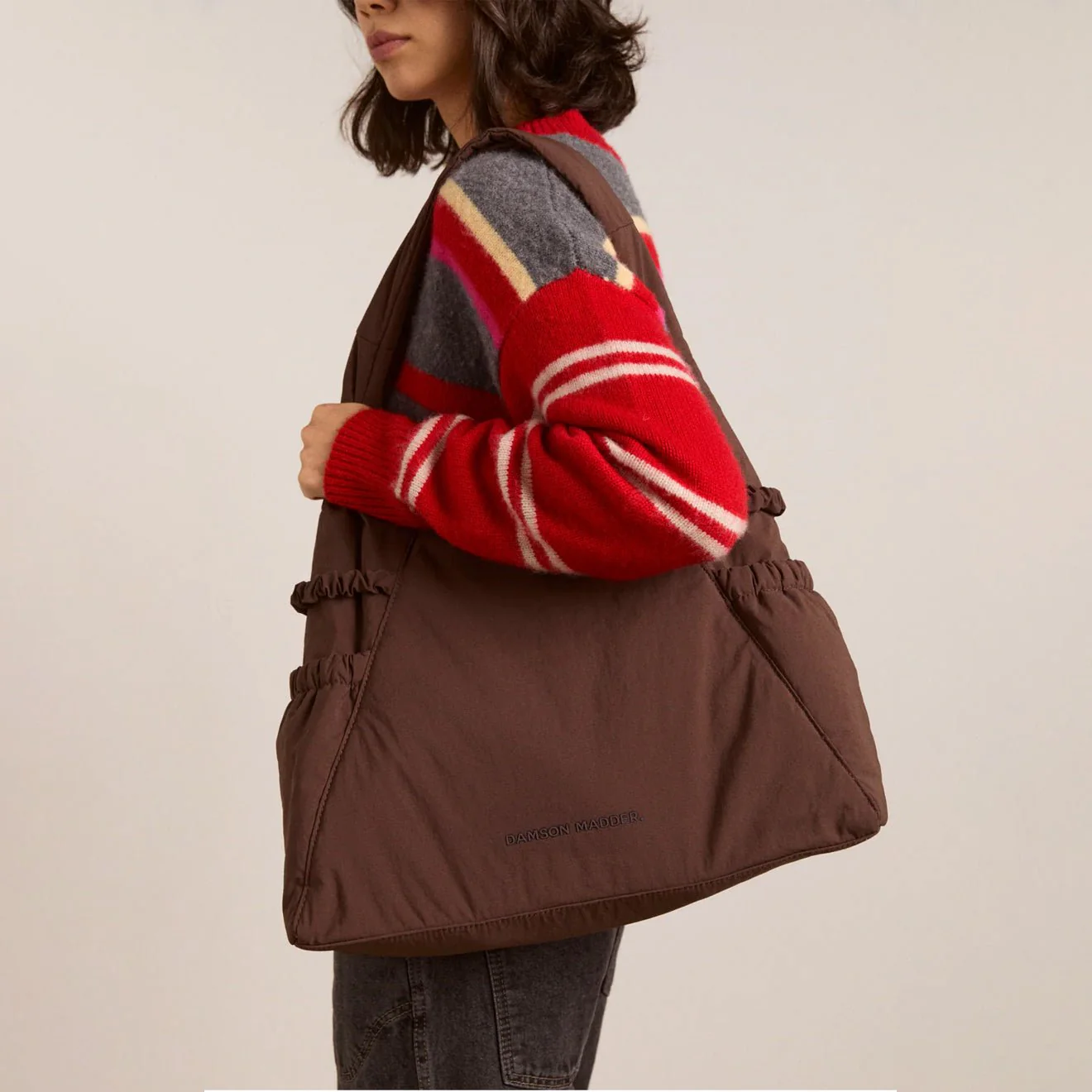 Damson Madder Rosah Bag Brown - Image 2