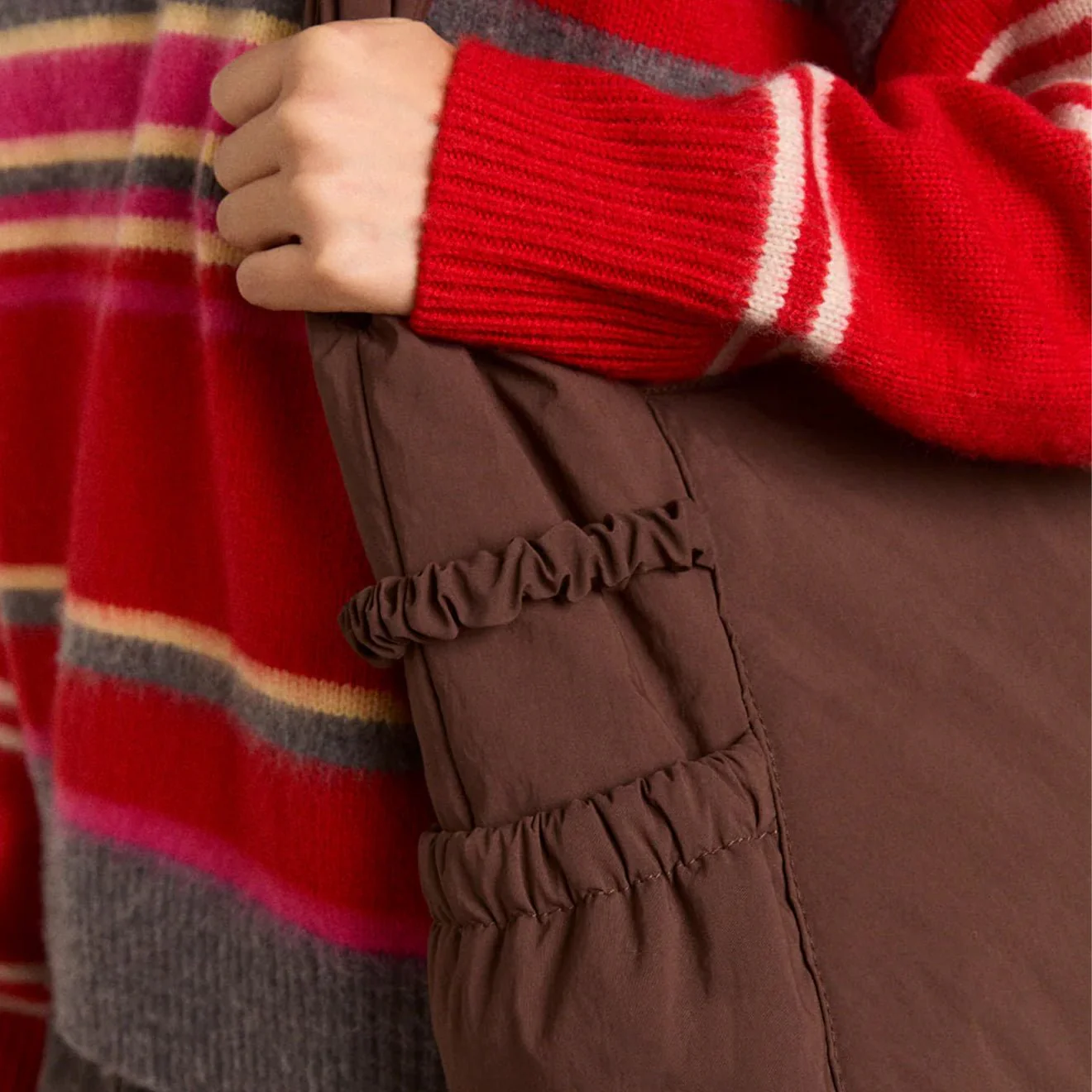 Damson Madder Rosah Bag Brown - Image 5