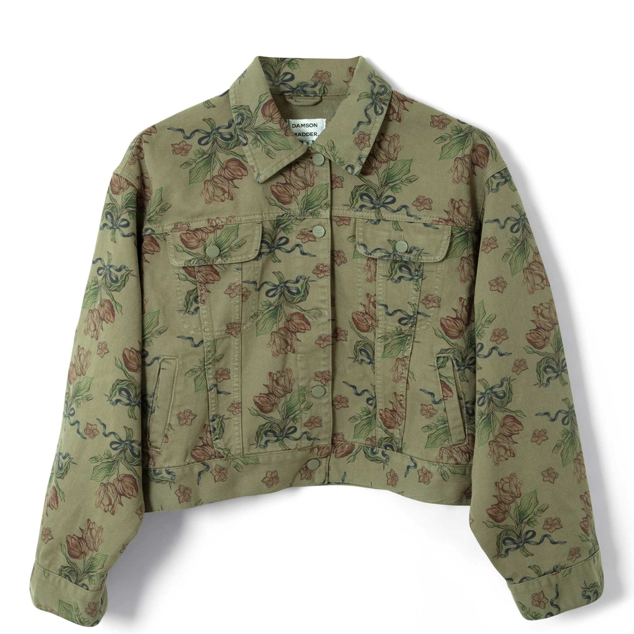 Damson Madder Stacia Jacket Overdye Tulip Khaki