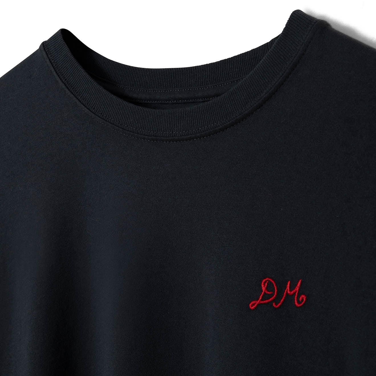 Damson Madder Winter Solstice L/S Tee Charcoal - Image 3