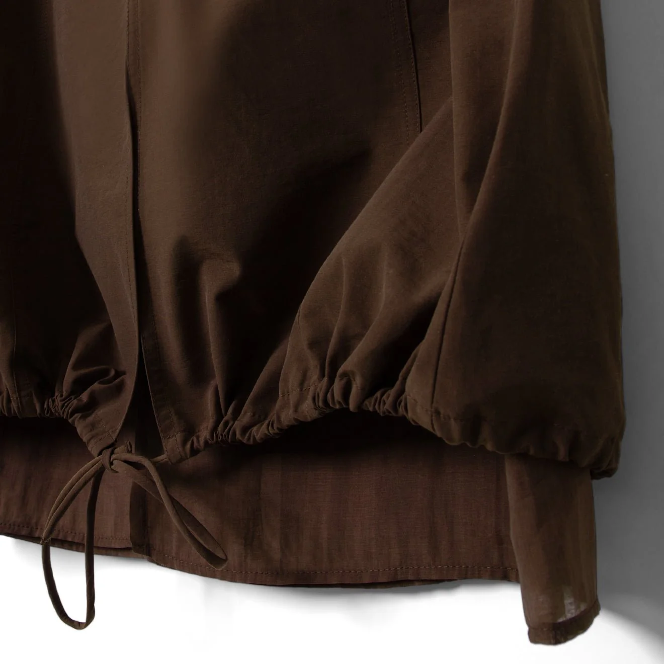 Damson Madder Womens Amber Panel Midi Skirt Choc - Image 4
