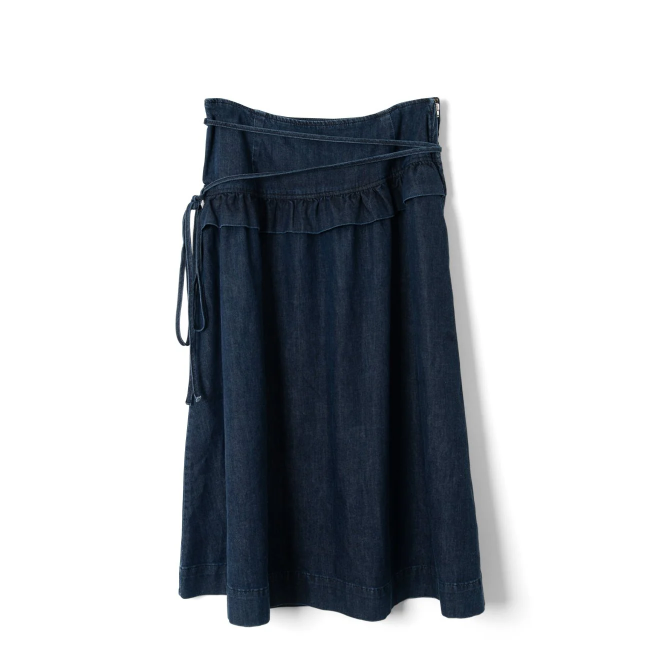Damson Madder Womens Bellamie Skirt Dark Indigo