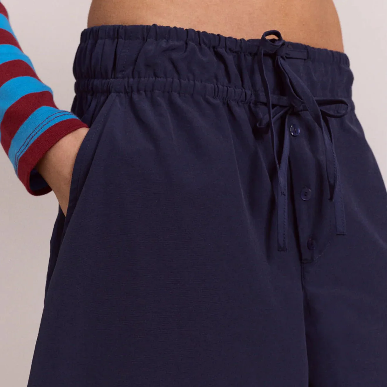 Damson Madder Womens Frida Bloomers Navy - Image 8