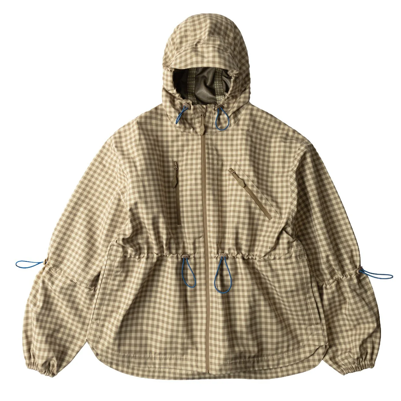Damson Madder Womens Matilda Raincoat Gingham