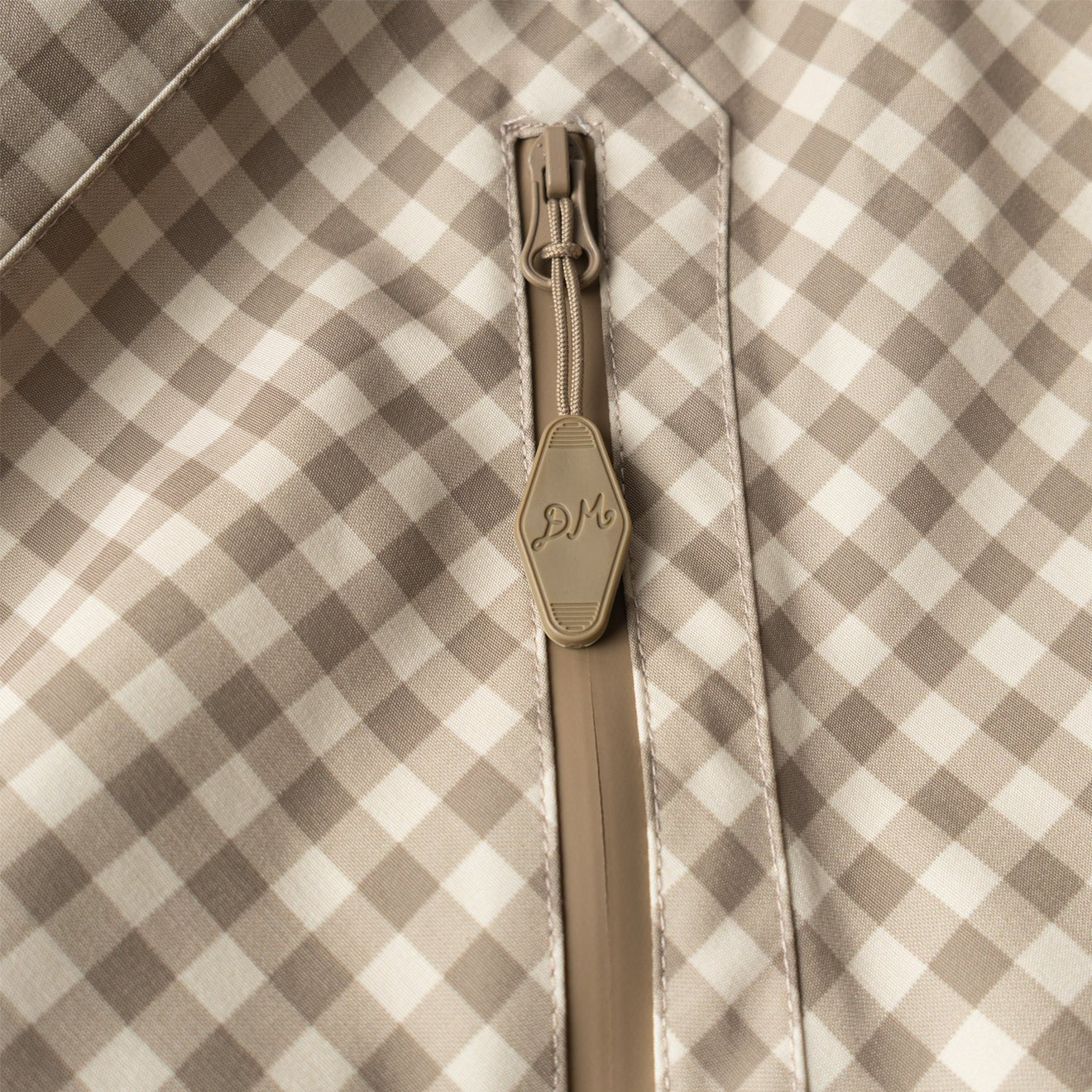 Damson Madder Womens Matilda Raincoat Gingham - Image 13