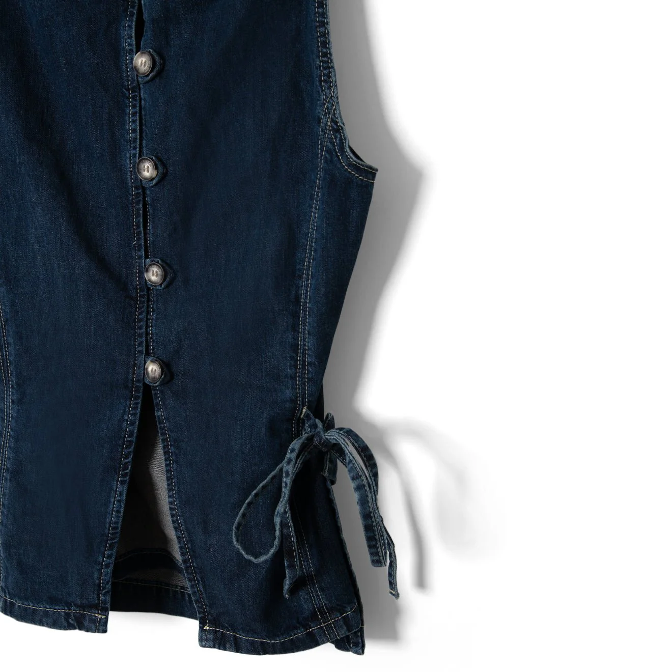 Damson Madder Womens Maxime Top Dark Indigo - Image 3