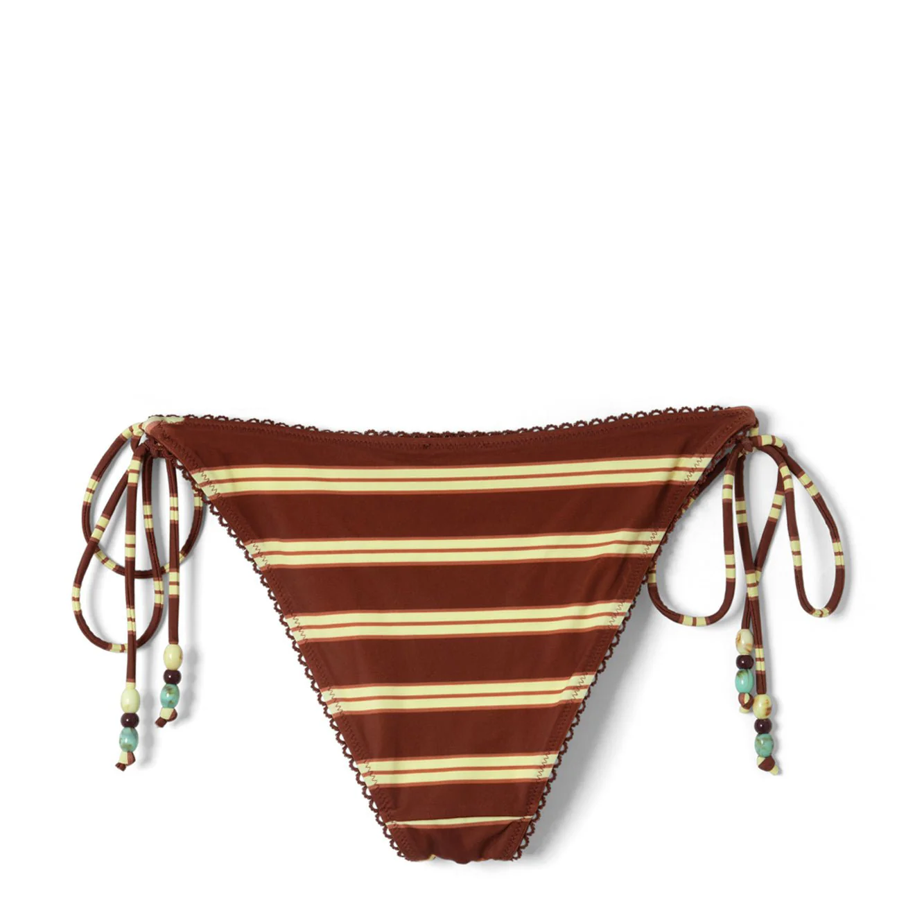 Damson Madder Womens Trudi Reversible Bikini Bottom Mix Stripe - Image 2