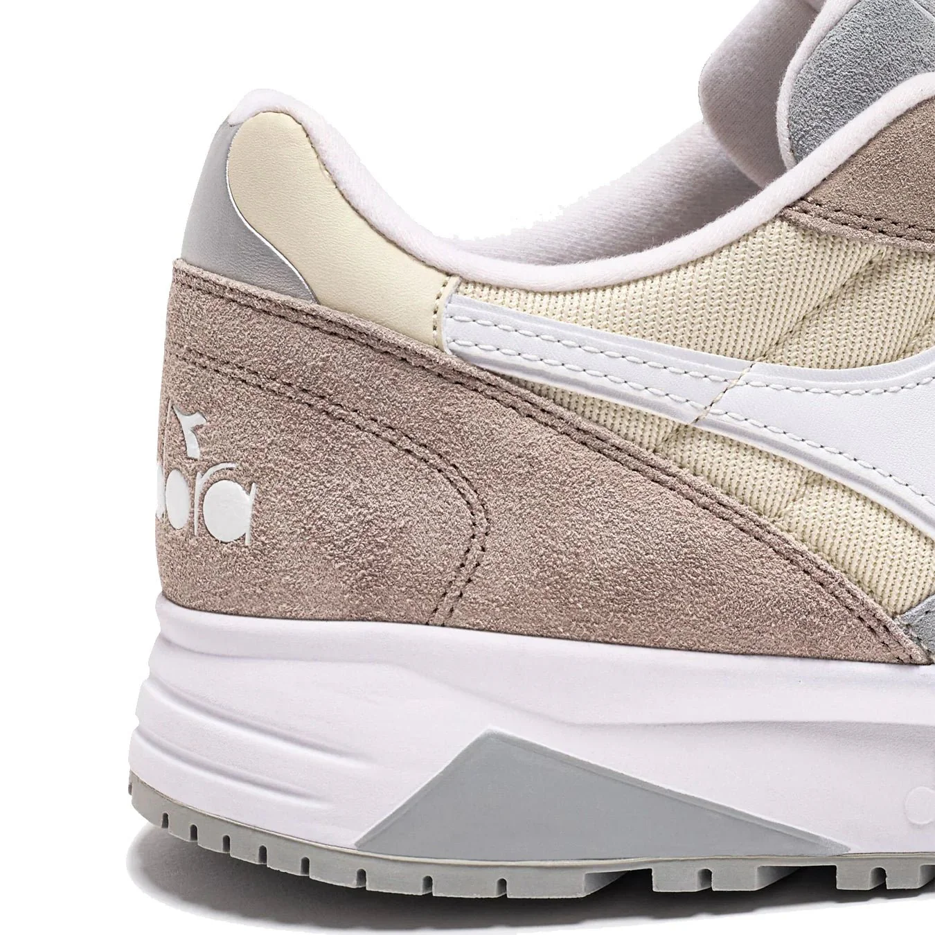 Diadora Womens N902 Trainer Arctic Coffee Bean / Cloud Cream - Image 4