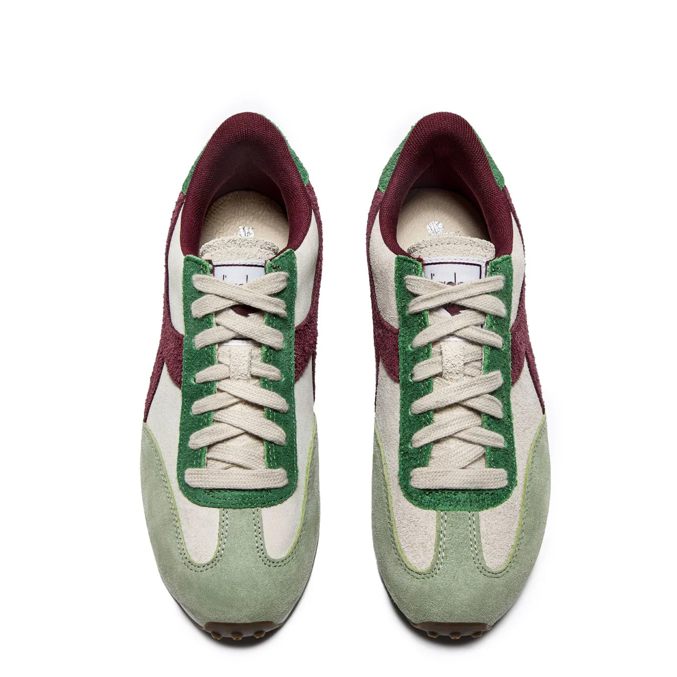 Diadora Womens Rally S Trainer Green Swamp - Image 3
