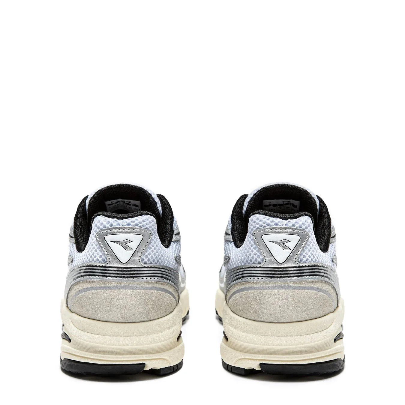 Diadora Womens SAO-KO 280 Trainer White / Silver - Image 3