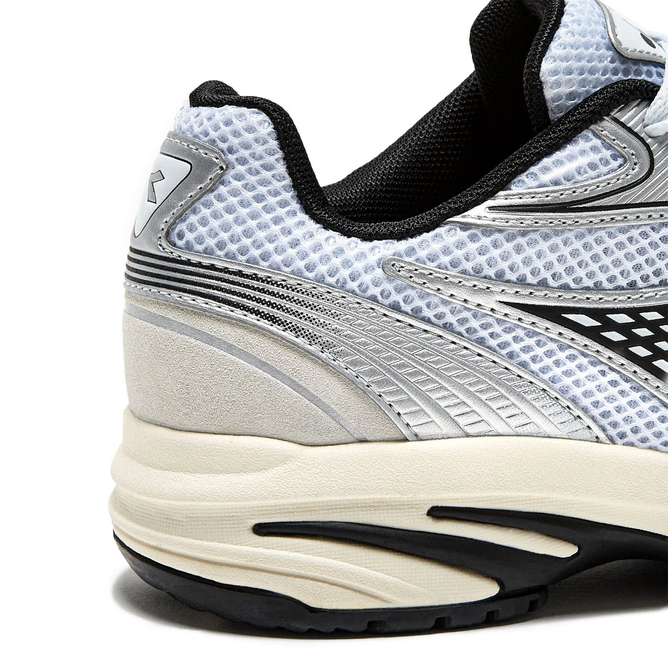 Diadora Womens SAO-KO 280 Trainer White / Silver - Image 4