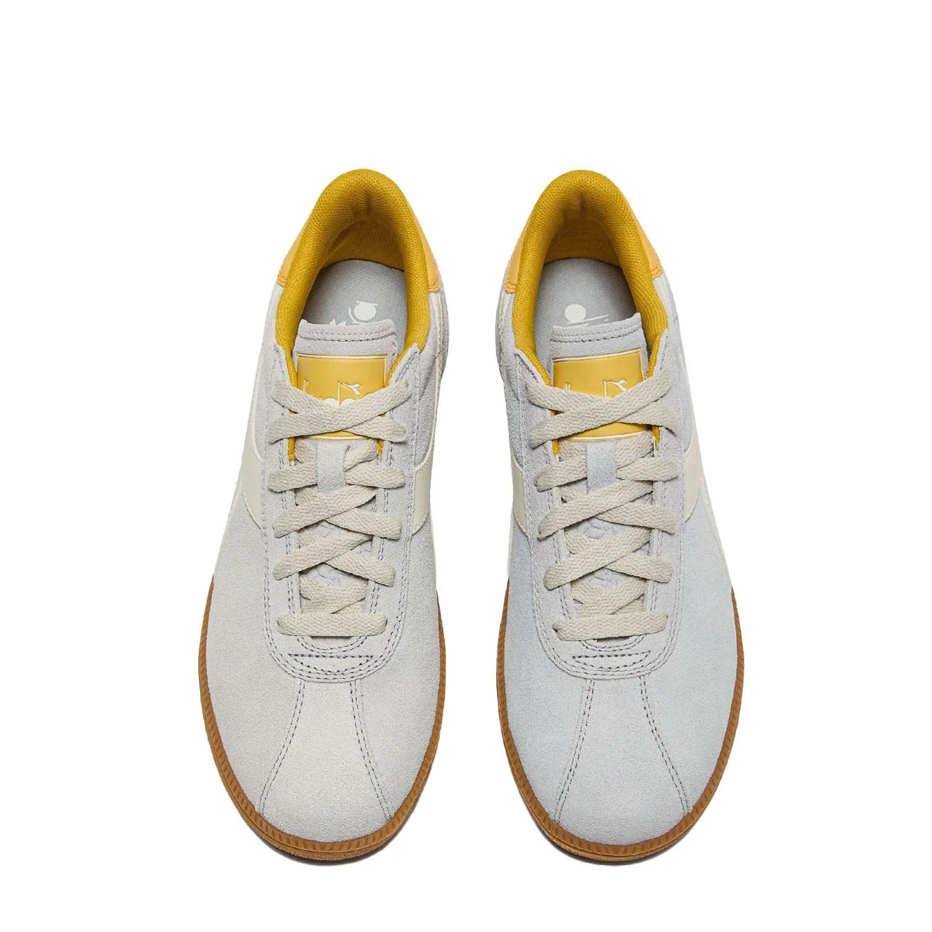 Diadora Womens Tokyo Illusion Trainer Blue / Whisper White - Image 3