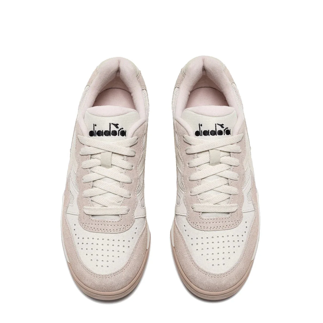 Diadora Womens Winner Creamy WN Trainer Whisper Pink / Rose Dust - Image 3