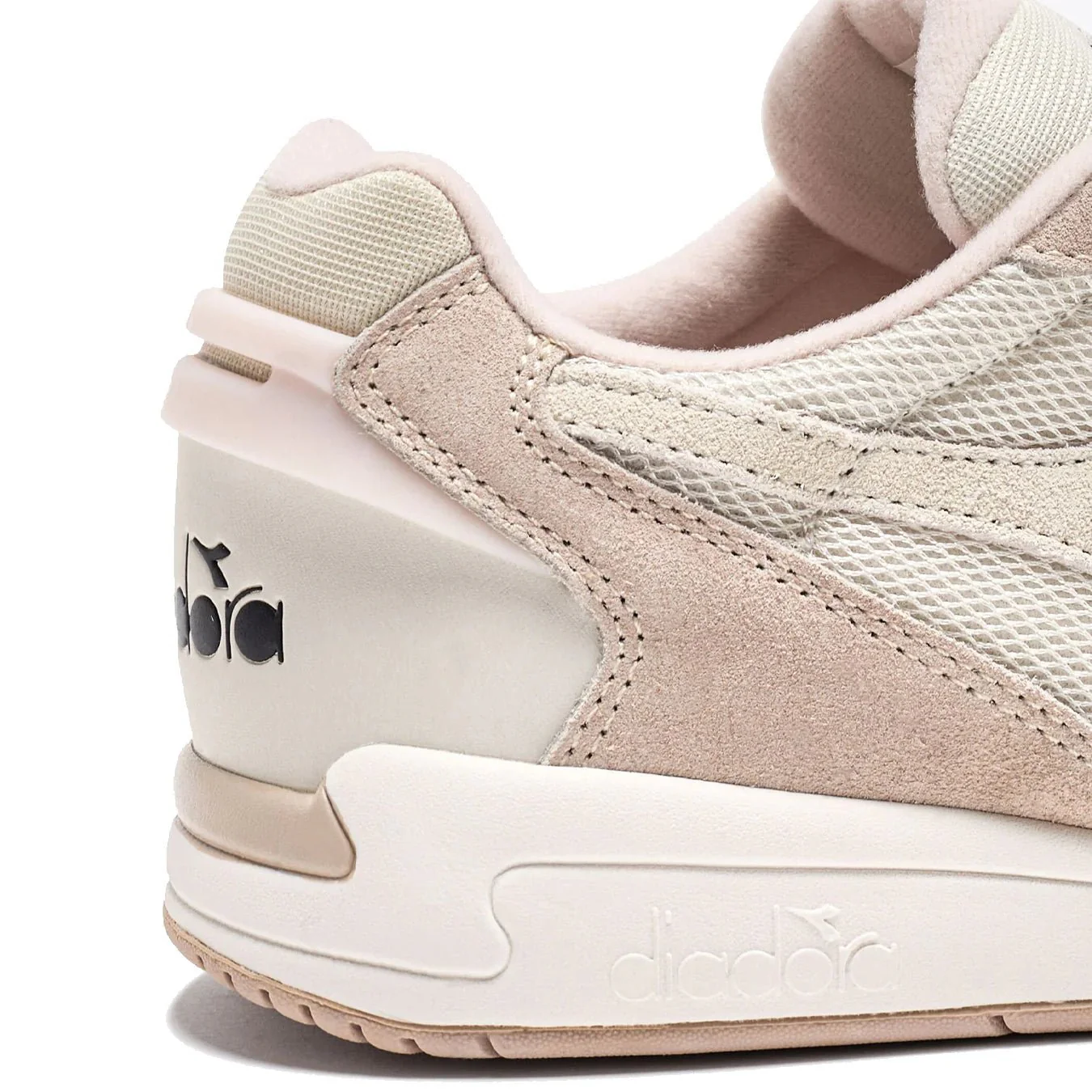 Diadora Womens Winner Creamy WN Trainer Whisper Pink / Rose Dust - Image 4