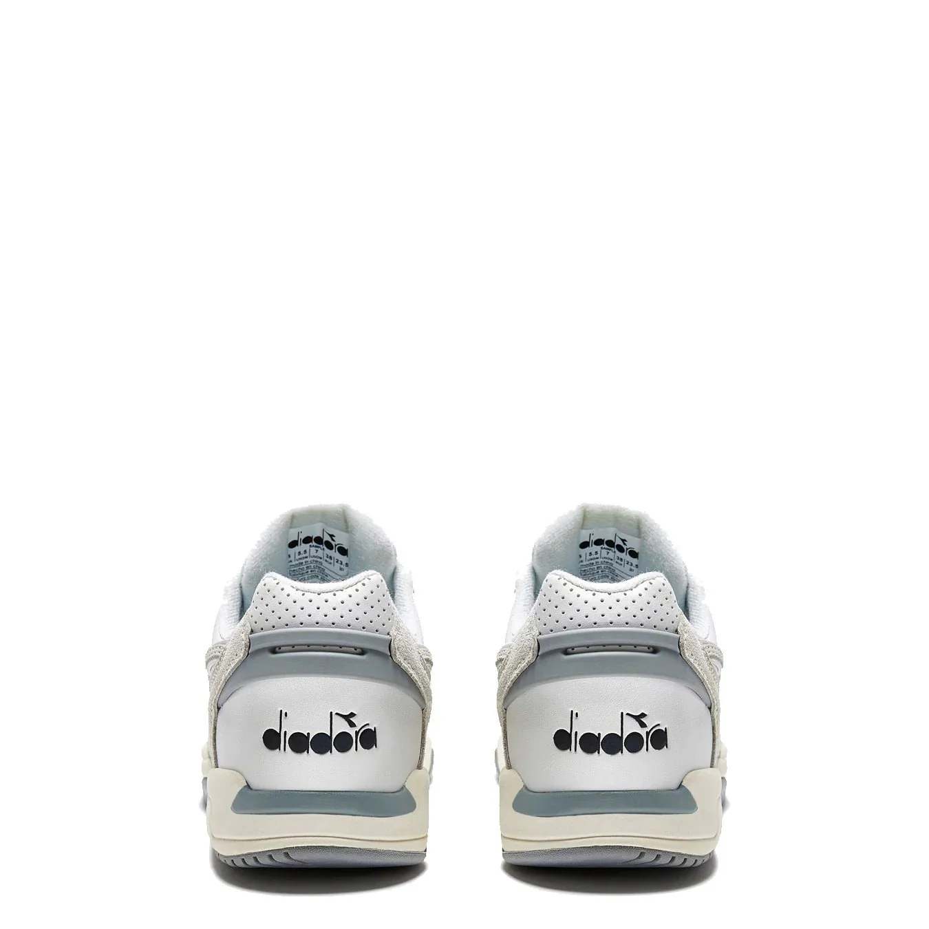 Diadora Womens Winner SL Trainer White/White - Image 6