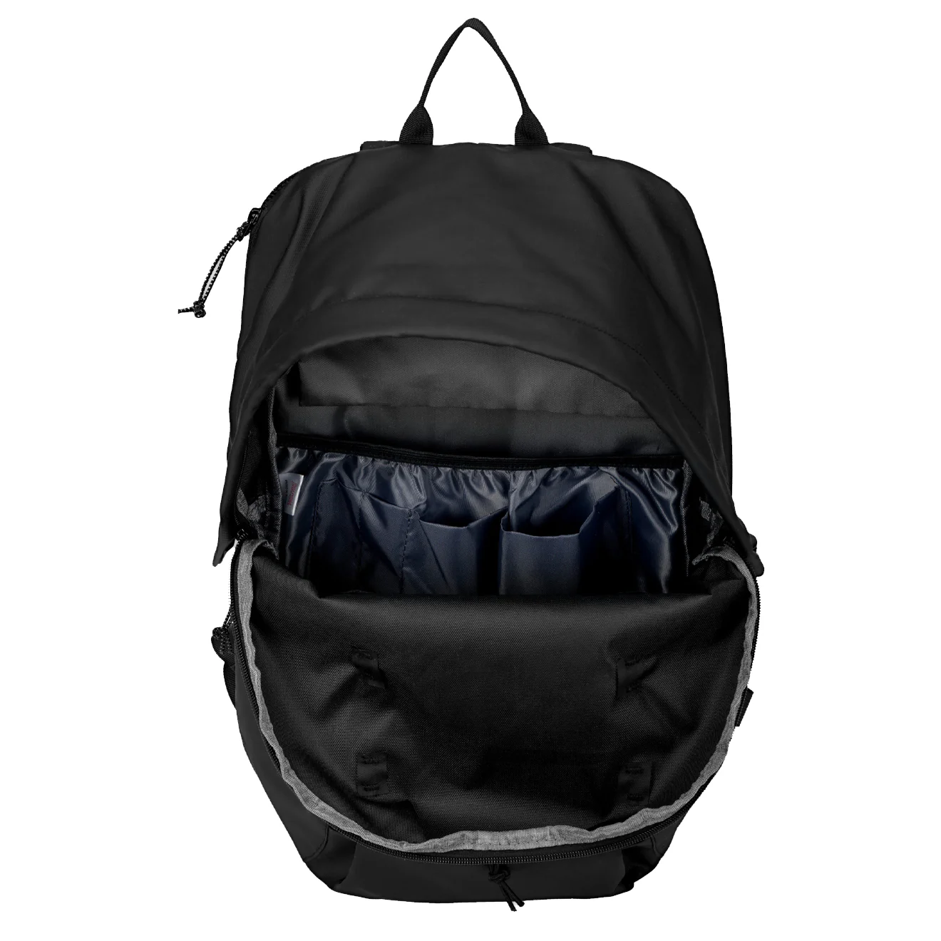 Elliker Kiln Hooded Zip Top Backpack 22L Black - Image 5