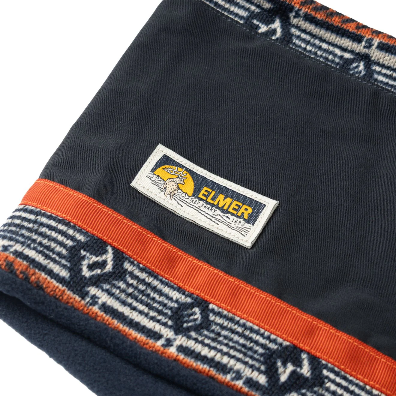 Elmer Reversible Neck Warmer Navy Elmer Print - Image 3