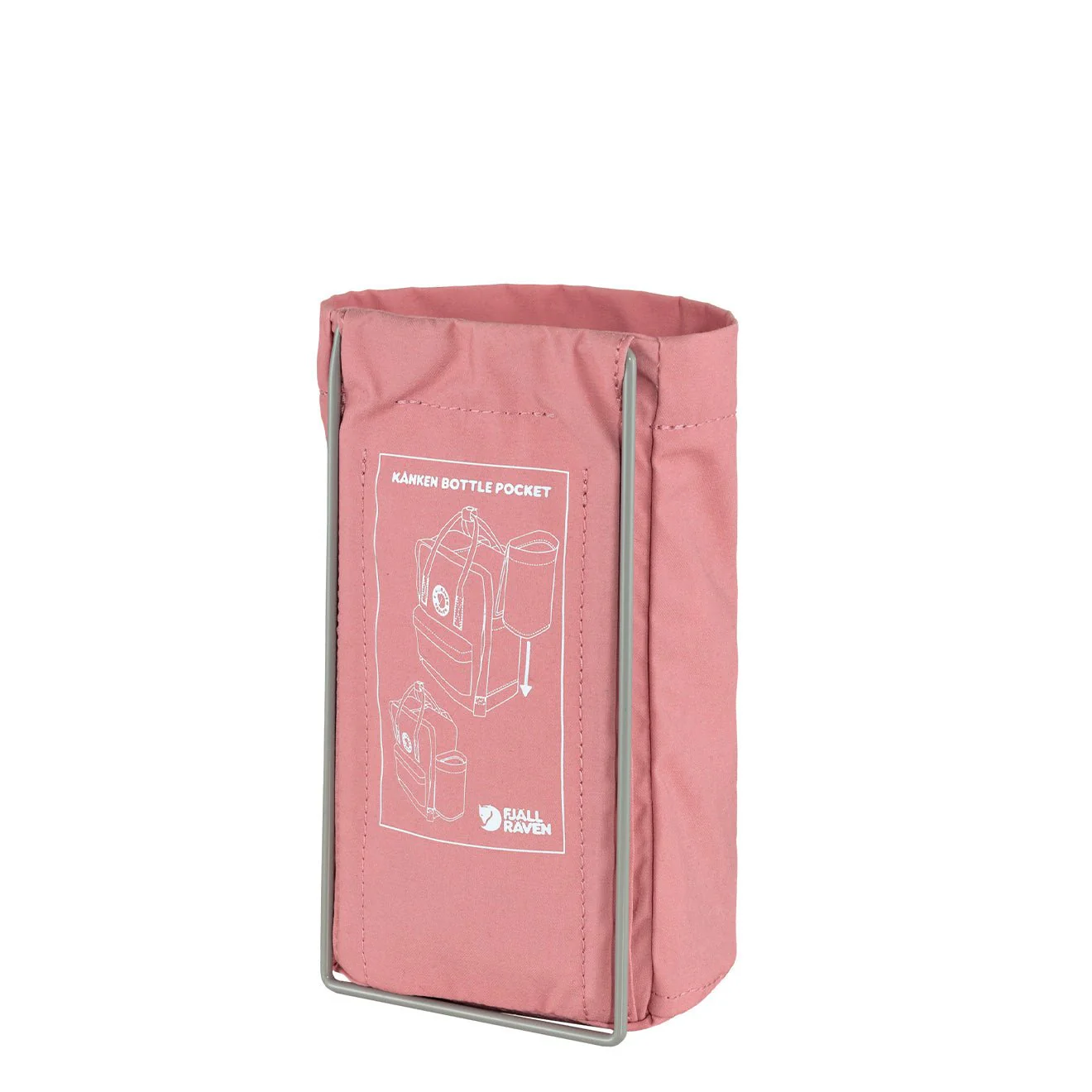 Fjallraven Kanken Bottle Pocket Pink - Image 2