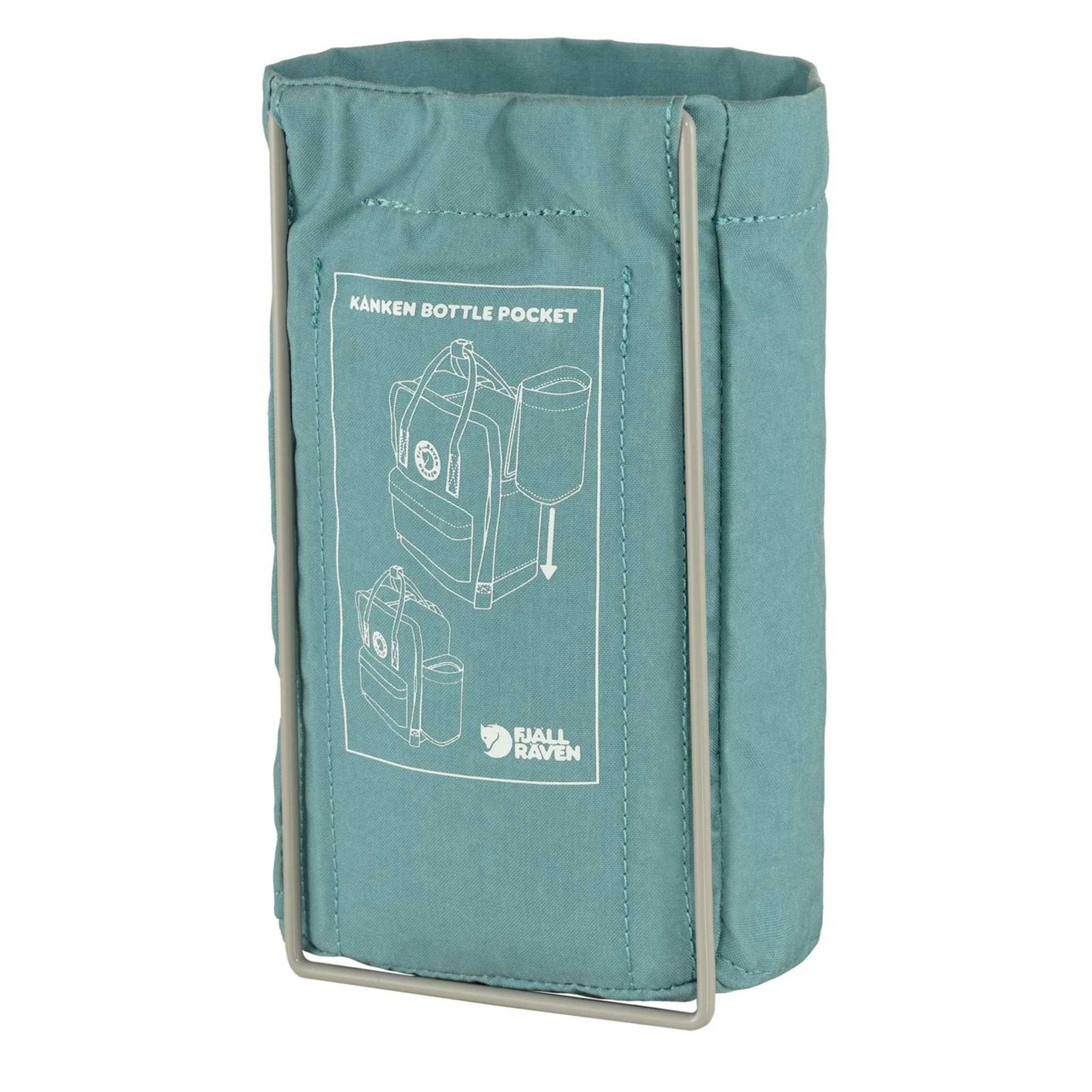 Fjallraven Kanken Bottle Pocket Sky Blue