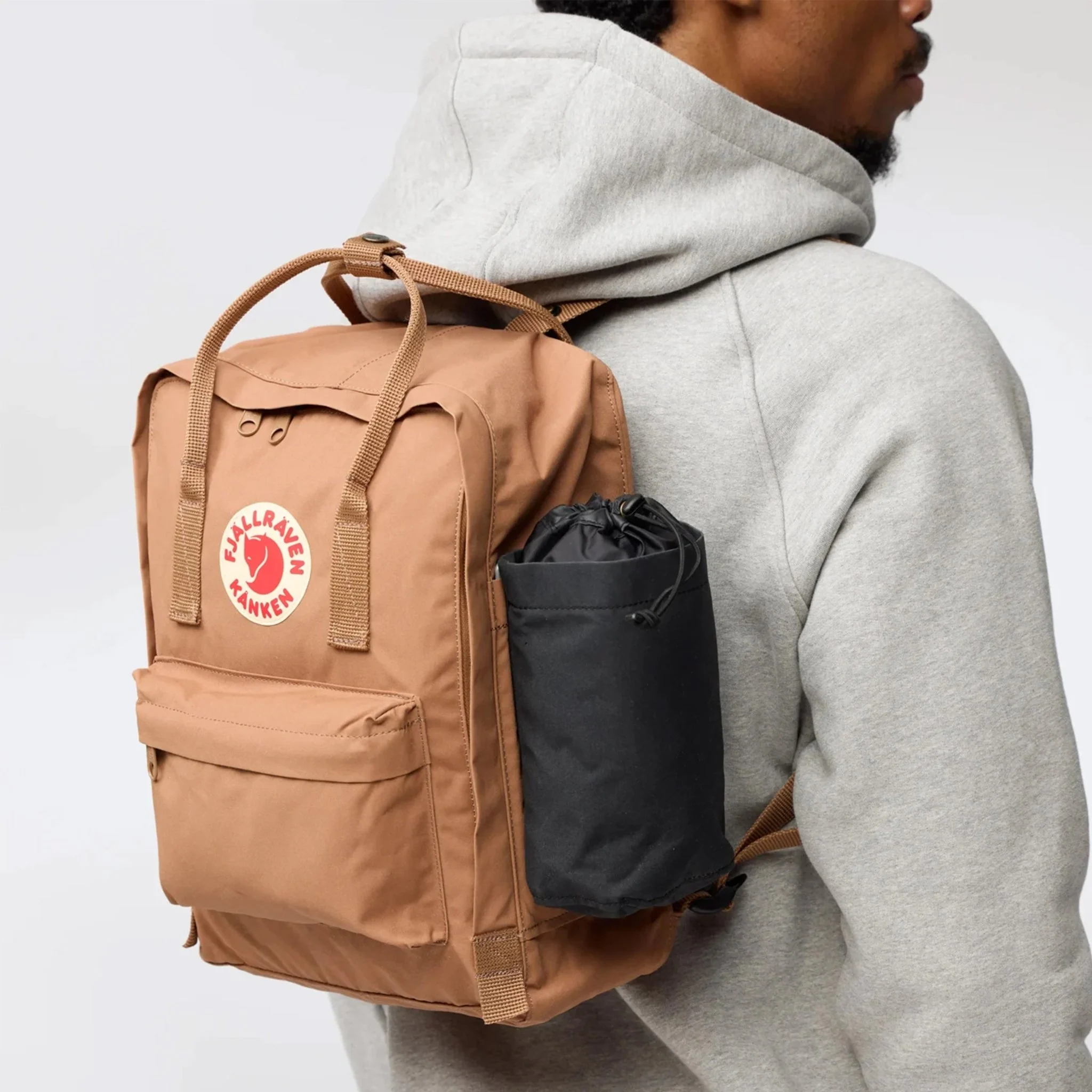 Fjallraven Kanken Bottle Pocket Sky Blue - Image 3