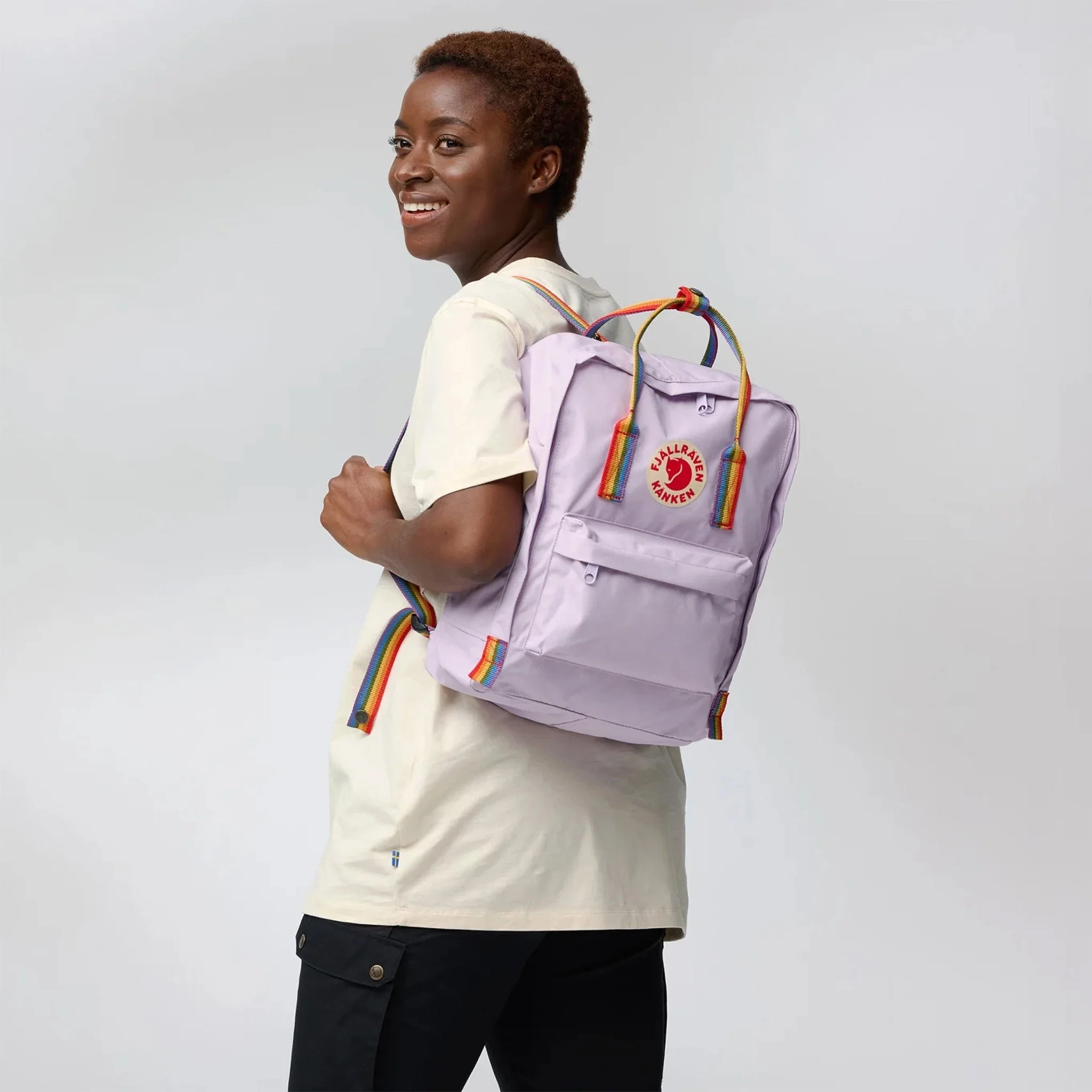 Fjallraven Kanken Classic Backpack Apple Mint - Image 4