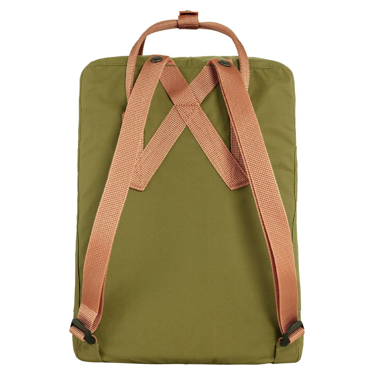 Fjallraven Kanken Classic Backpack Foliage Green / Peach Sand - Image 3