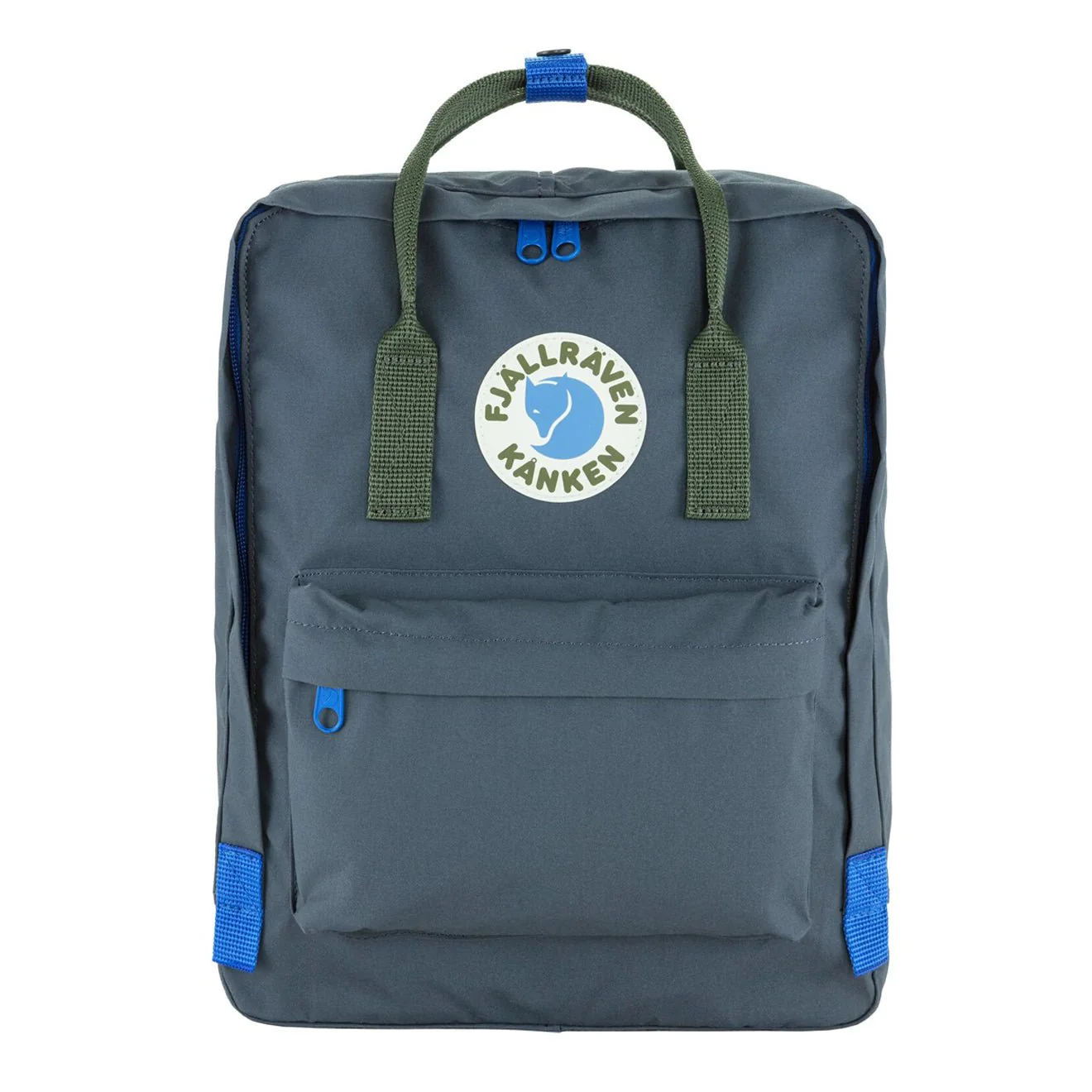 Fjallraven Kanken Koncept Backpack Super Grey / Green