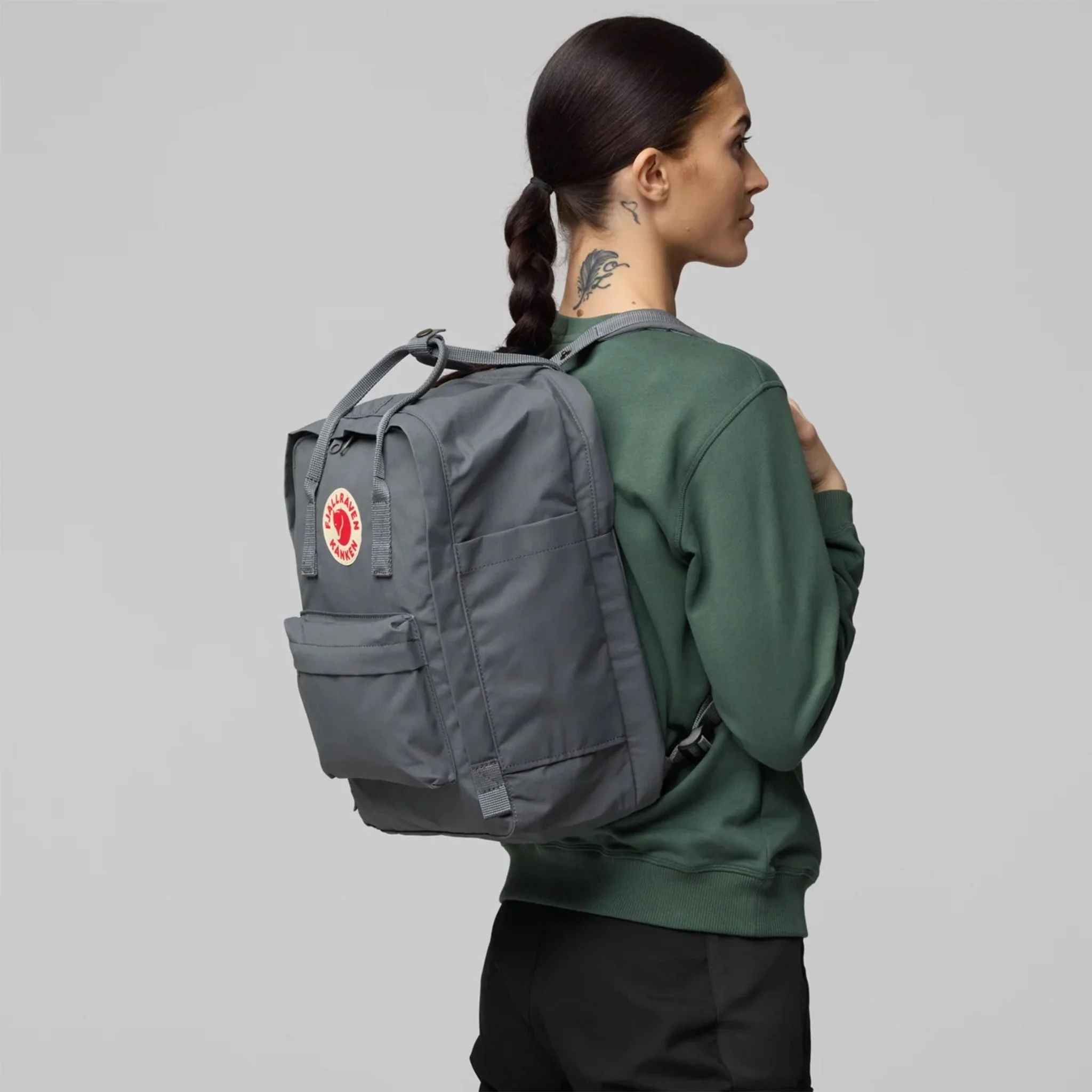 Fjallraven Kanken Laptop 13 Foliage Green - Image 5