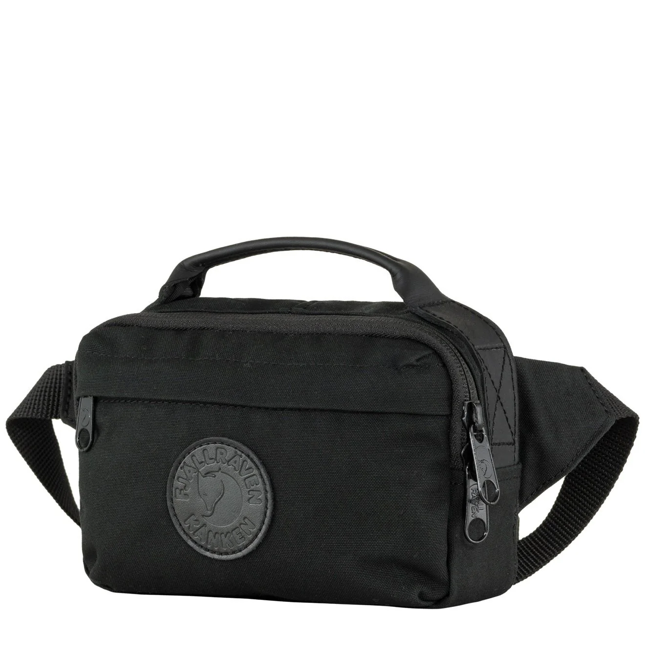 Fjallraven Kanken No. 2 Black Hip Pack - Image 2