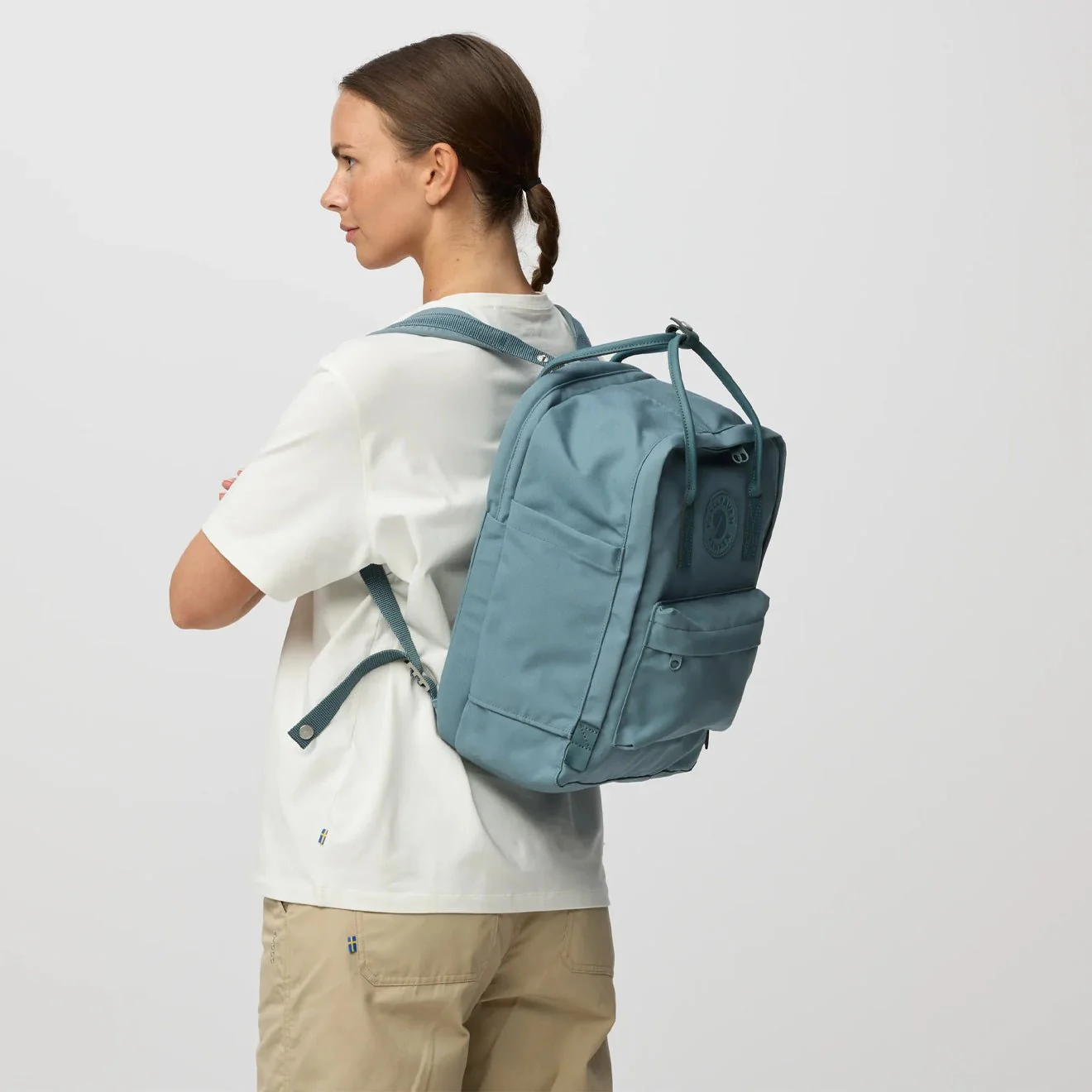 Fjallraven Kanken No. 2 Laptop 15 Nimbus Blue - Image 5