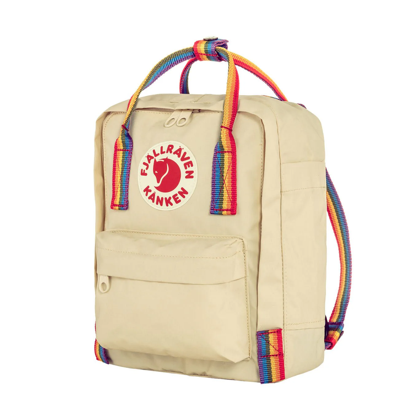 Fjallraven Kanken Rainbow Mini Light Oak / Rainbow - Image 2
