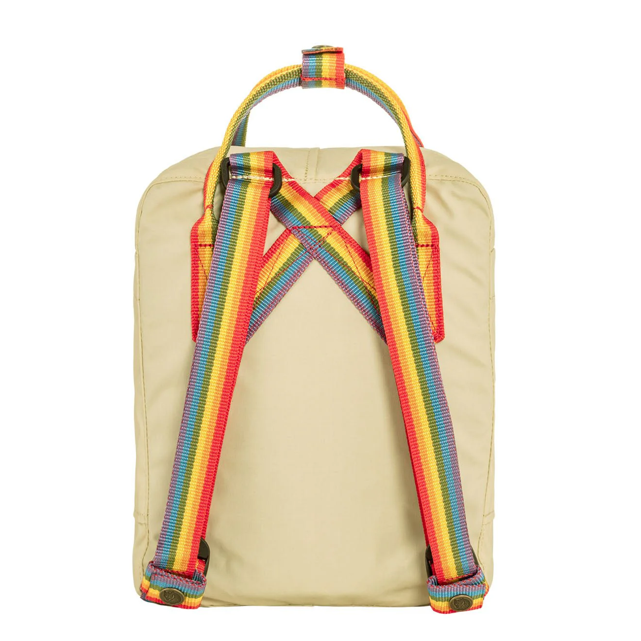 Fjallraven Kanken Rainbow Mini Light Oak / Rainbow - Image 3