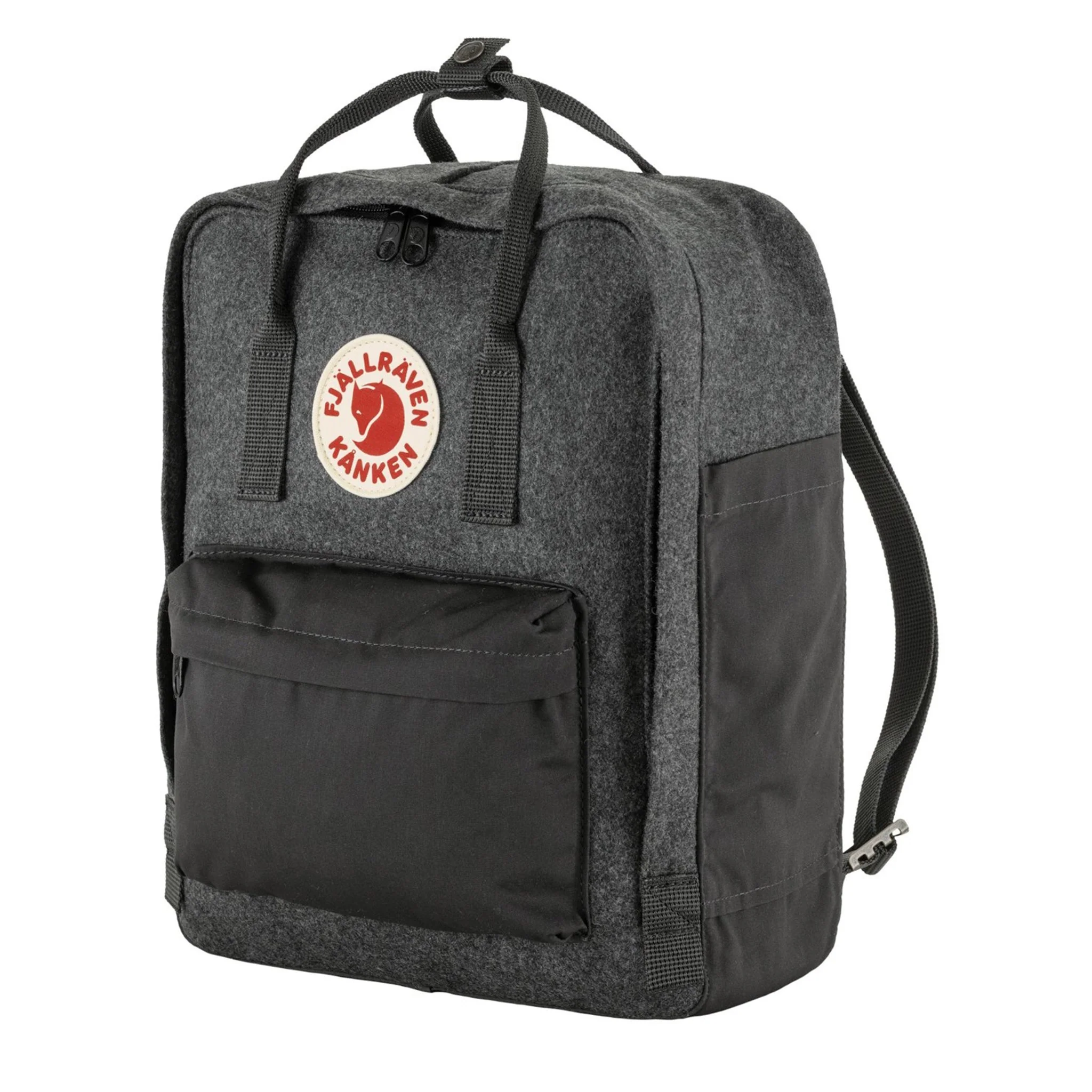 Fjallraven Kanken Re-Wool Backpack Grey - Image 2